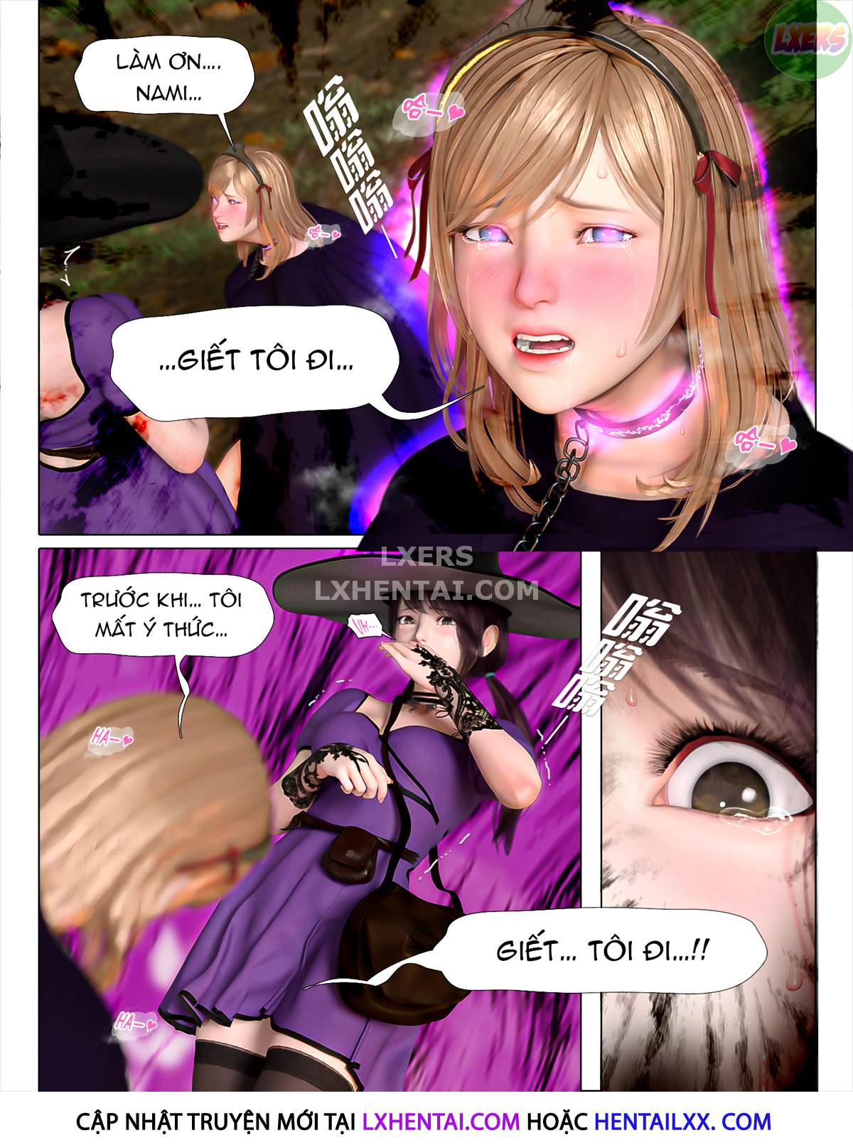 Đọc truyện hentai The Rose Fall Into Darkness - Chap 3