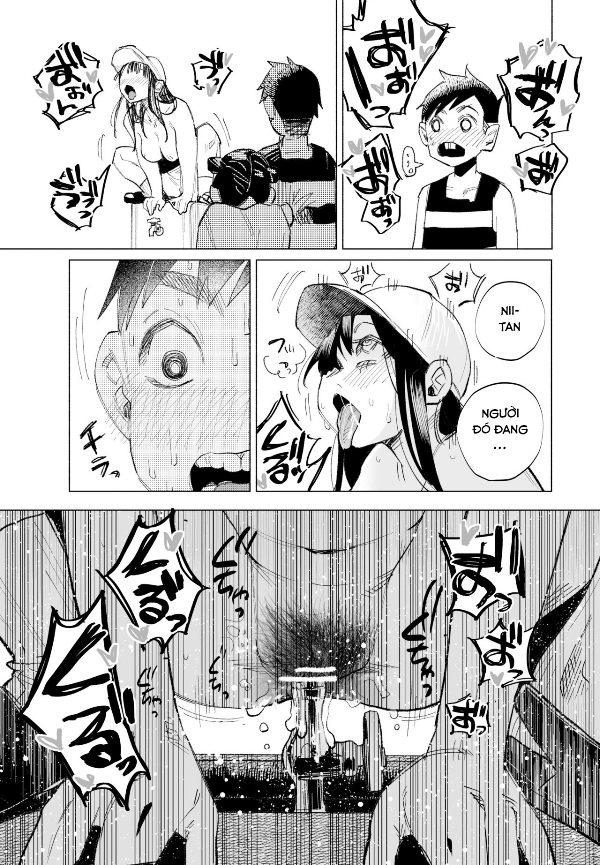 Đọc truyện hentai Dũng cảm để bị ghét - Thủ dâm bằng vòi nước