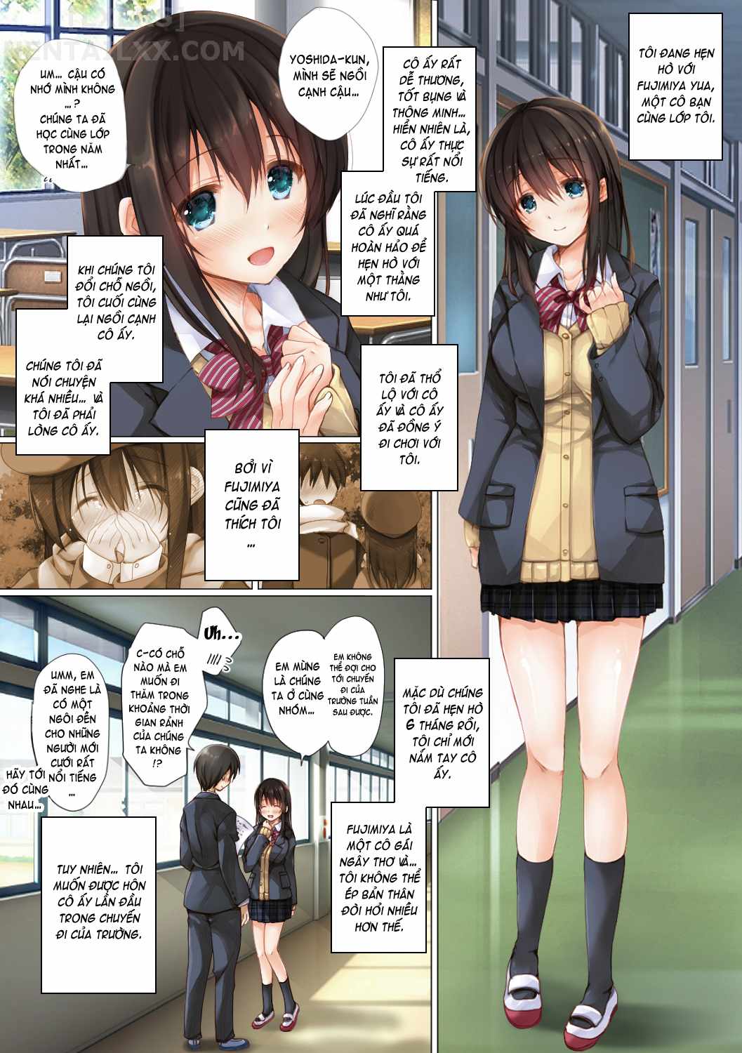 Đọc truyện hentai NTR Graduation Trip - Chap 1