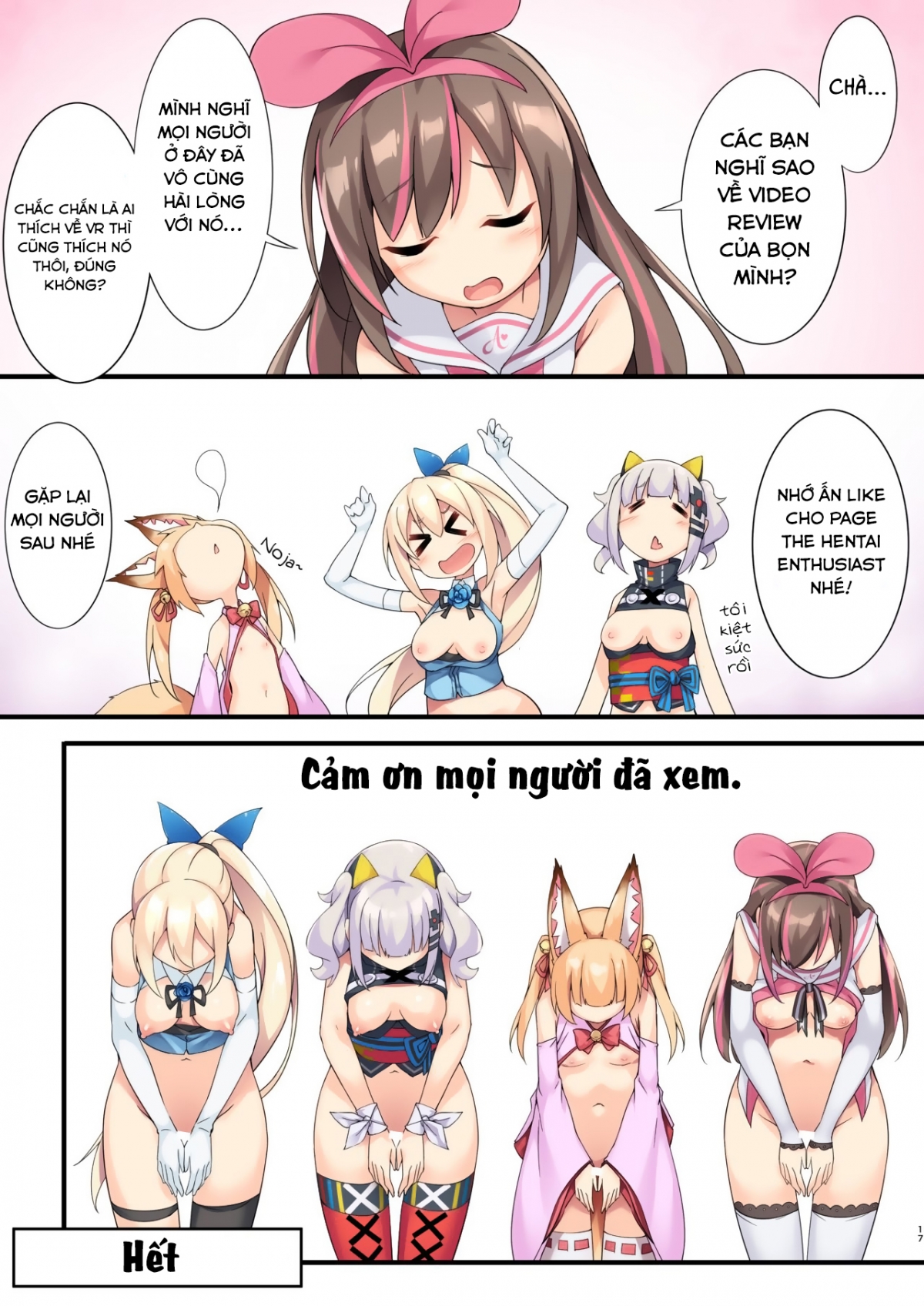 Đọc truyện hentai Vtuber Dokidoki Collab Anken (Virtual YouTuber) - Oneshot [Ngọt, Nuột]