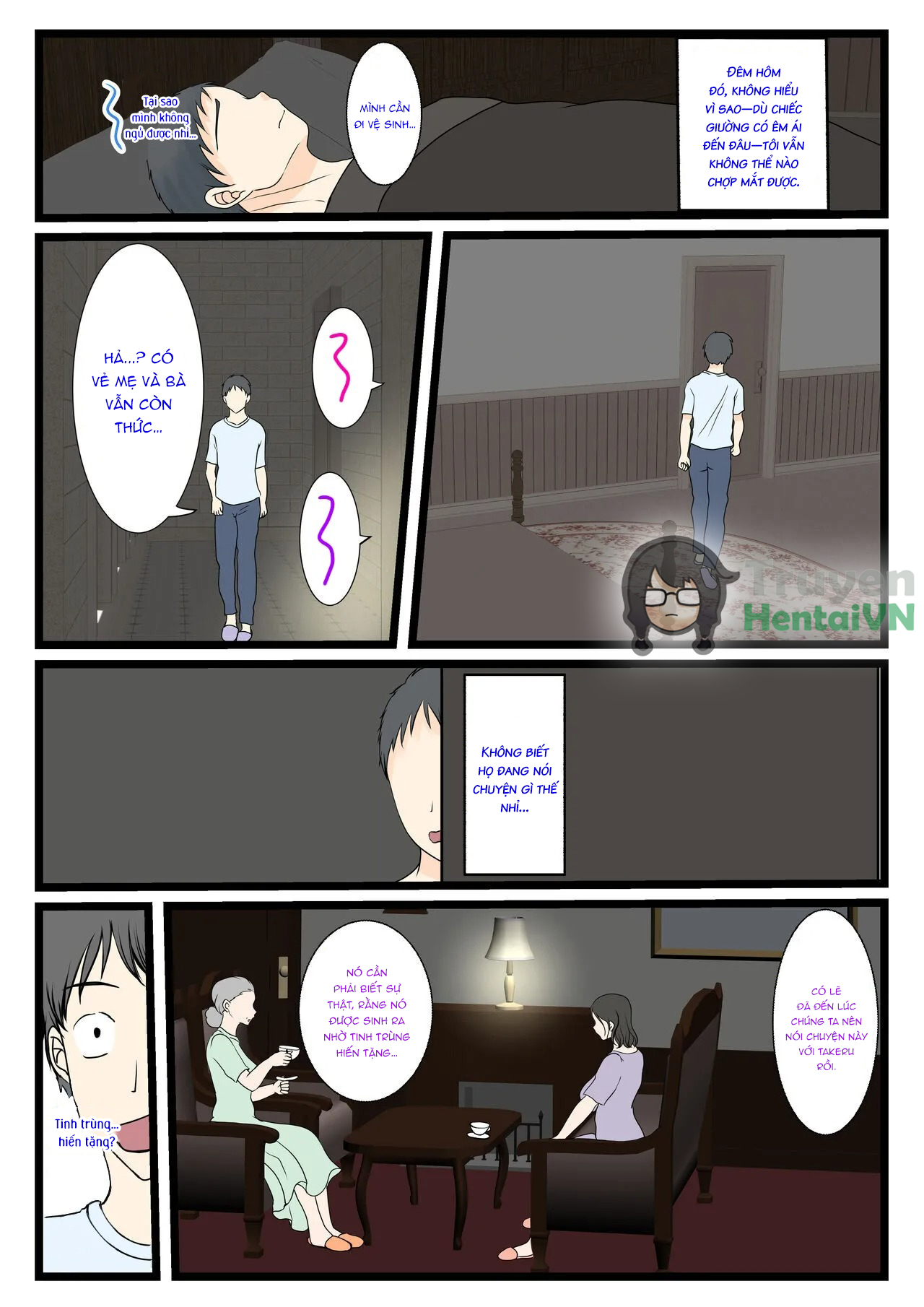 Đọc truyện hentai Shojo no Haha wa Musuko ni Dakarete Ko o Haramu - Oneshot