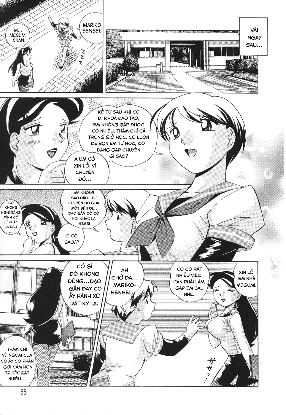 Đọc truyện hentai Sennou Gakuen - Chap 3