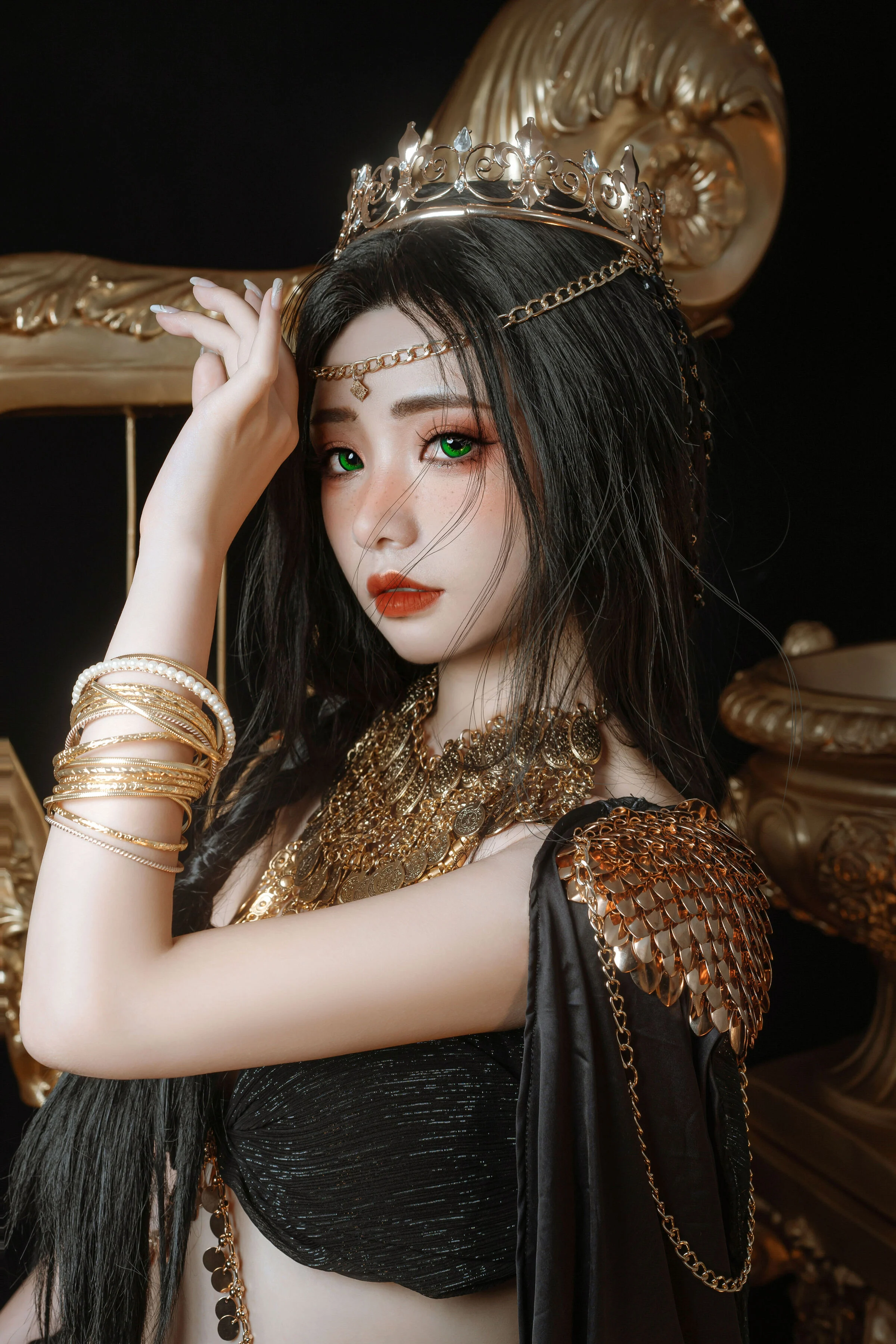 Đọc truyện hentai Tuyển tập Albums siêu phẩm Cosplay - Chap 567 - Cracking Girl Meow Xiaoji - Wind Chime Princess (Aeolian)