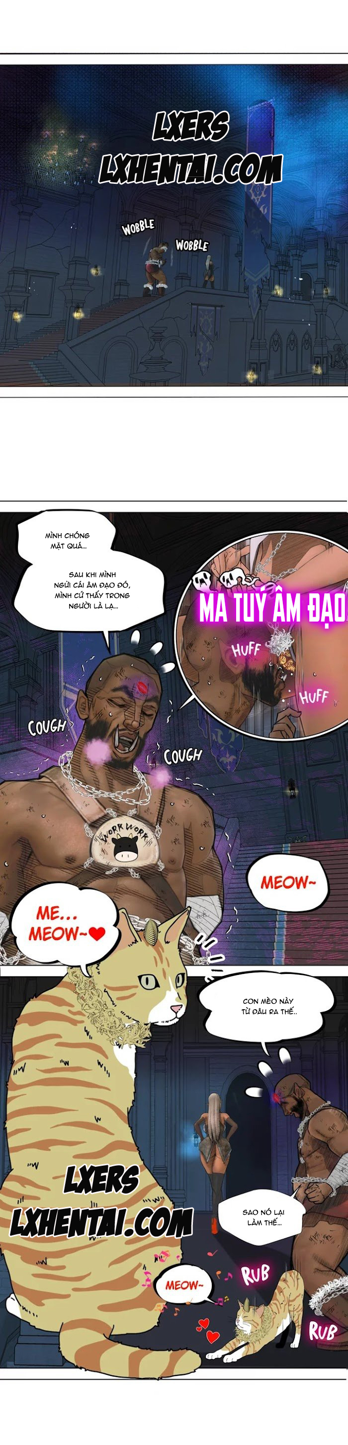 Đọc truyện hentai Nữ Hoàng Dark Elf Và Nô Lệ Orc - Chap 4