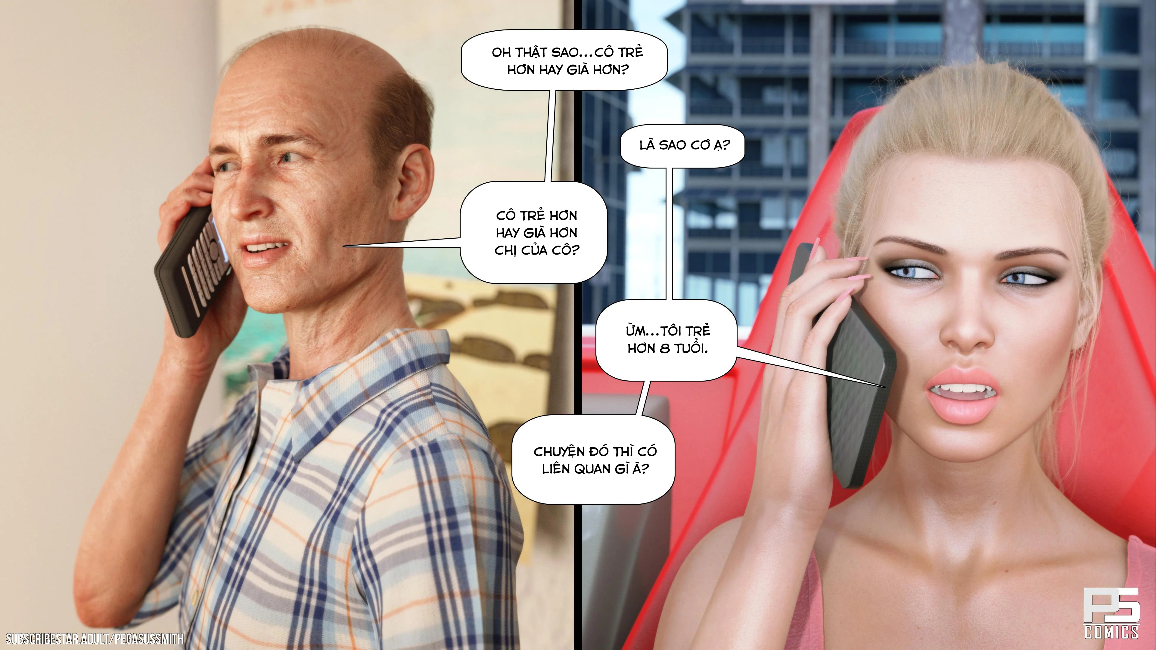 Đọc truyện hentai Au Naturel - Vol8 - Chương 41: Em gái cũng muốn tham gia