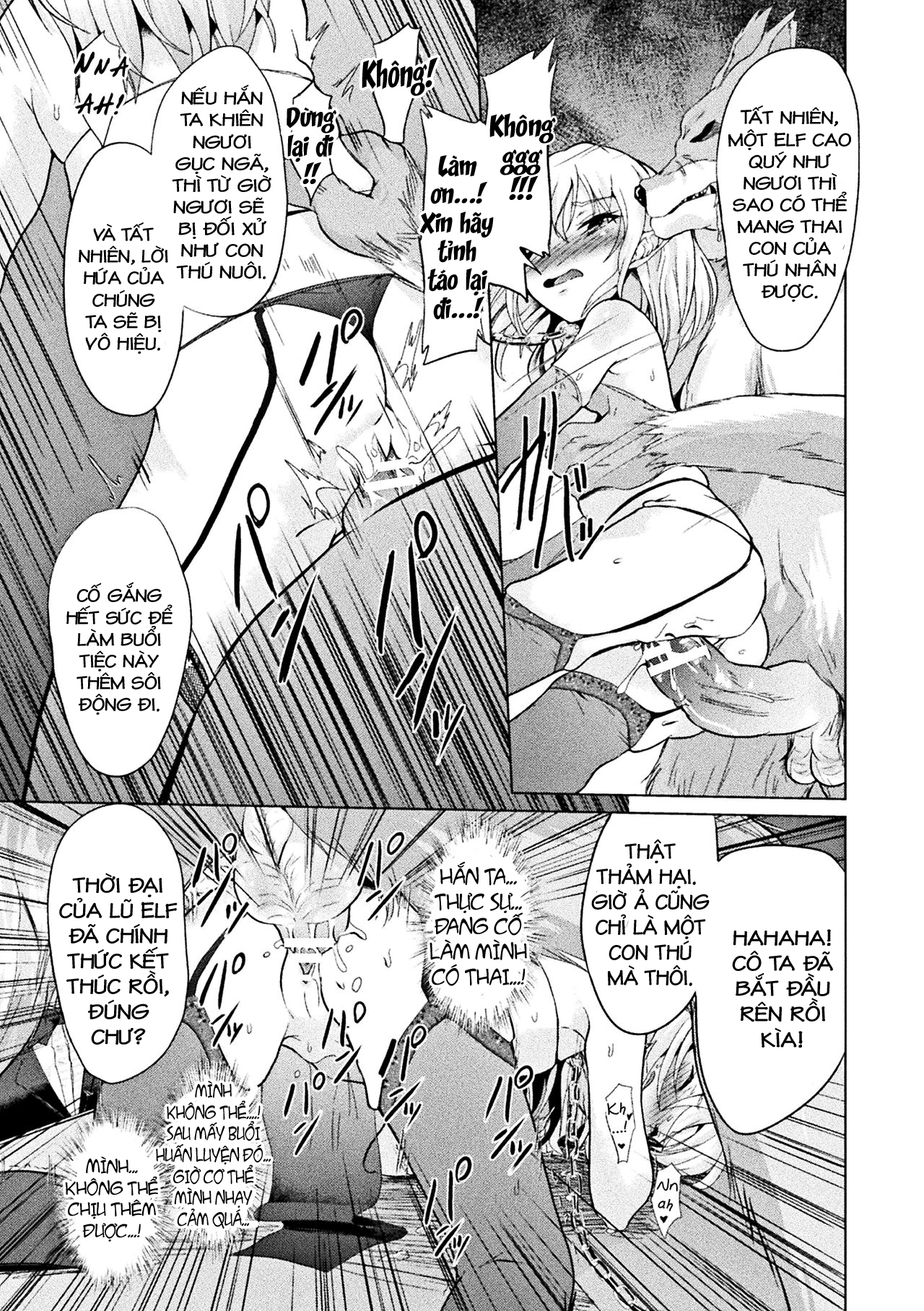 Đọc truyện hentai Loli-babaa Kyousei Tanetsuke Ecchi! - Chap 2