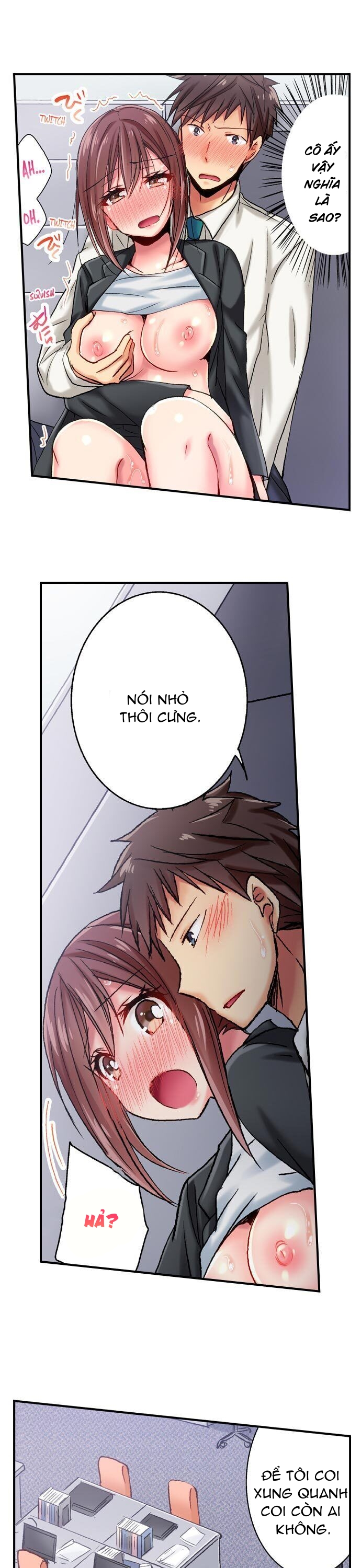 Đọc truyện hentai Phụ Nữ Khi Say - Chap 5: Bị Phát Hiện...!?
