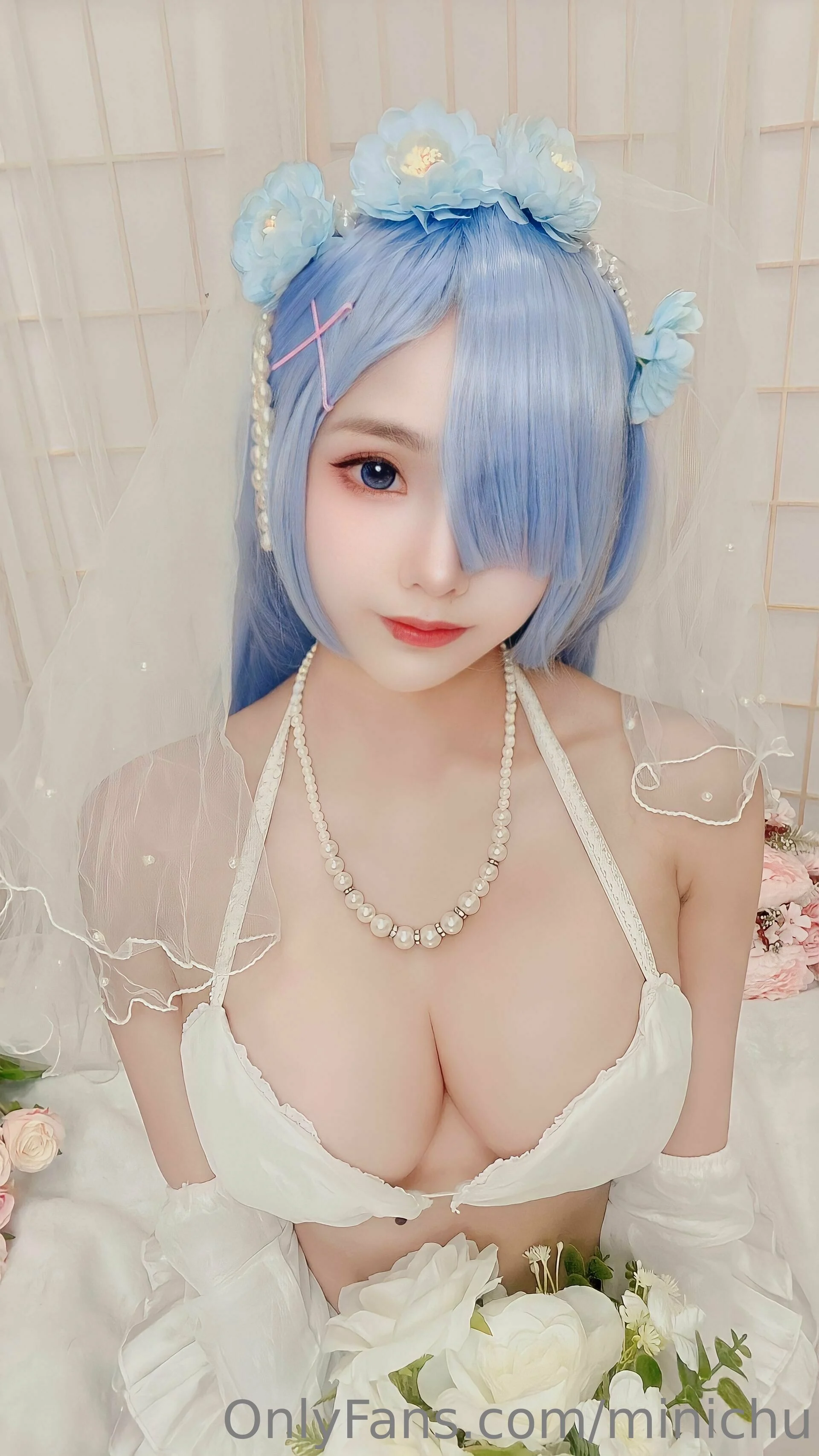 Đọc truyện hentai Tuyển tập Albums siêu phẩm Cosplay - Chap 458 - Minichu - Bride Rem