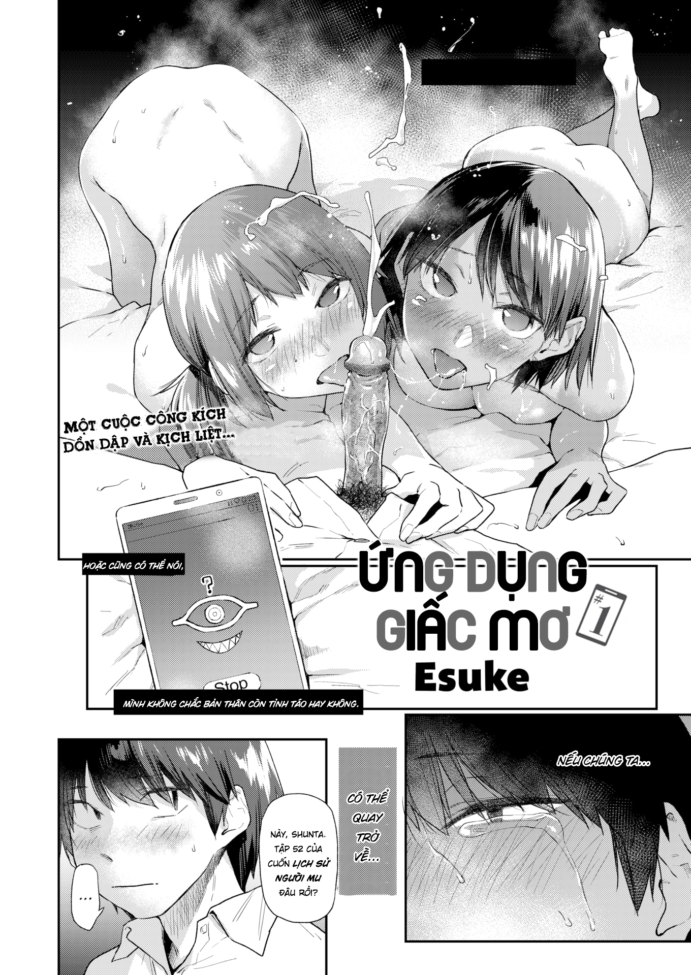 Đọc truyện hentai Ứng Dụng Thôi Miên - Chap 1