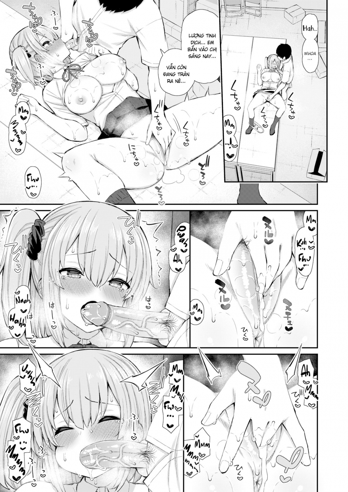 Đọc truyện hentai Nữ Sinh và Cậu Bé Dậy Thì - Chap 2