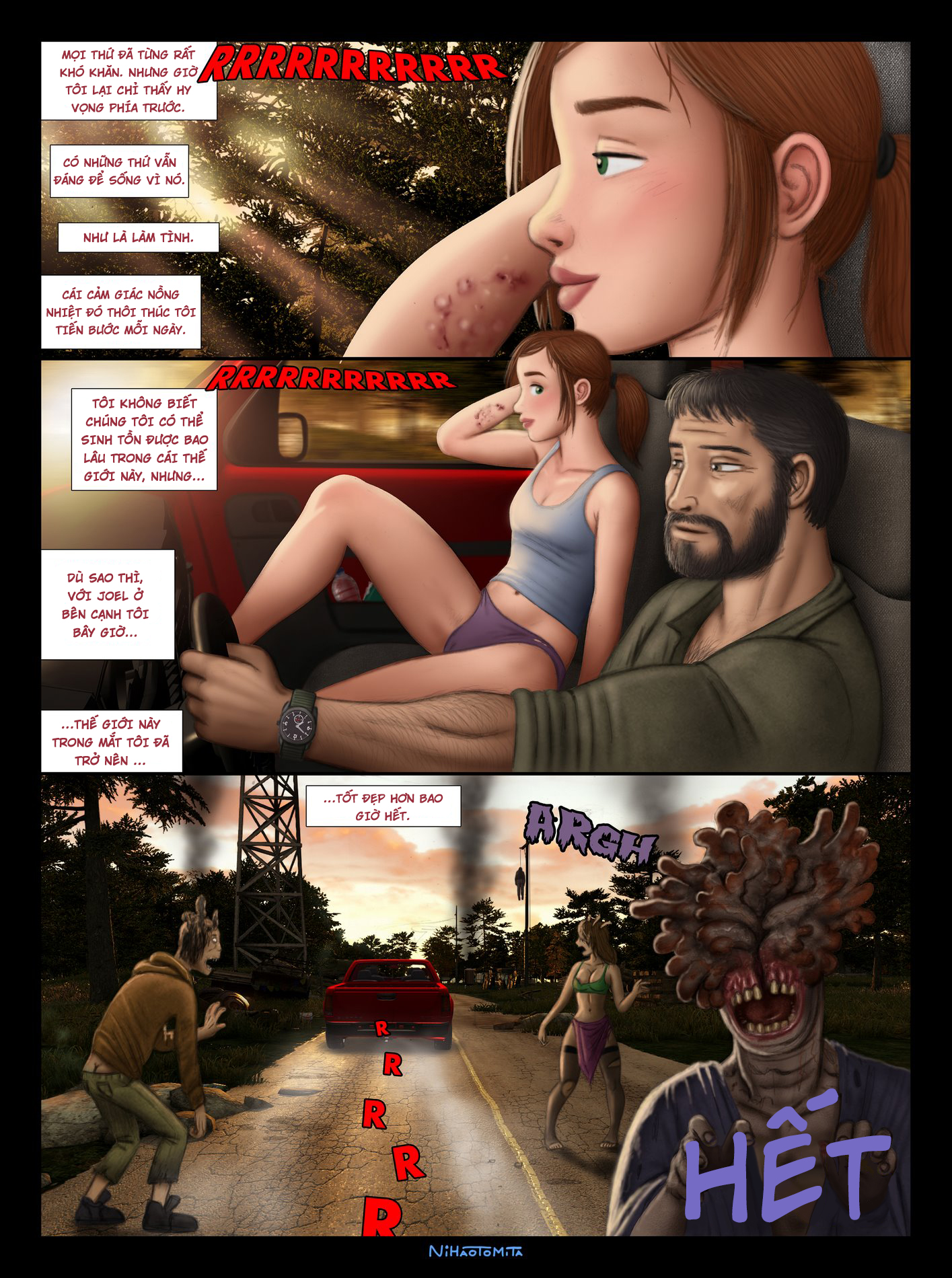 Đọc truyện hentai Một thế giới tốt đẹp hơn (The last of us) - Oneshot