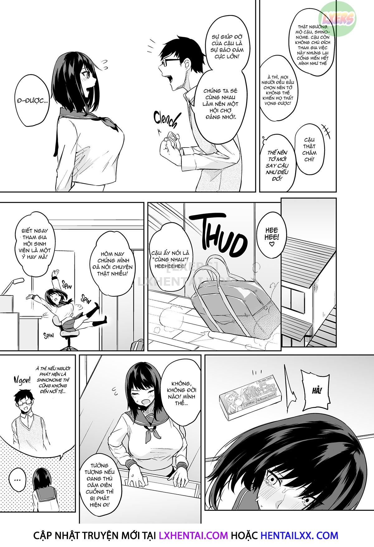 Đọc truyện hentai Đắm chìm trong dòng sữa tình yêu của em - Oneshot