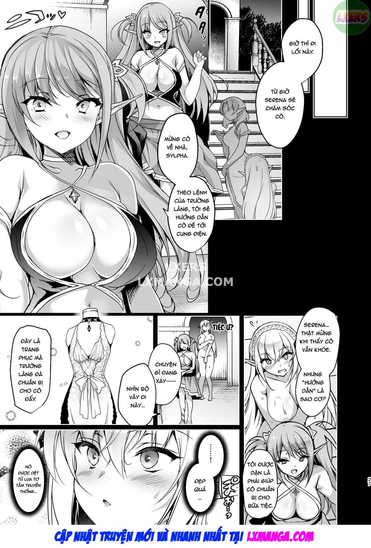 Đọc truyện hentai Elf ni Inmon o Tsukeru Hon - Chap 3 - LEVEL:3