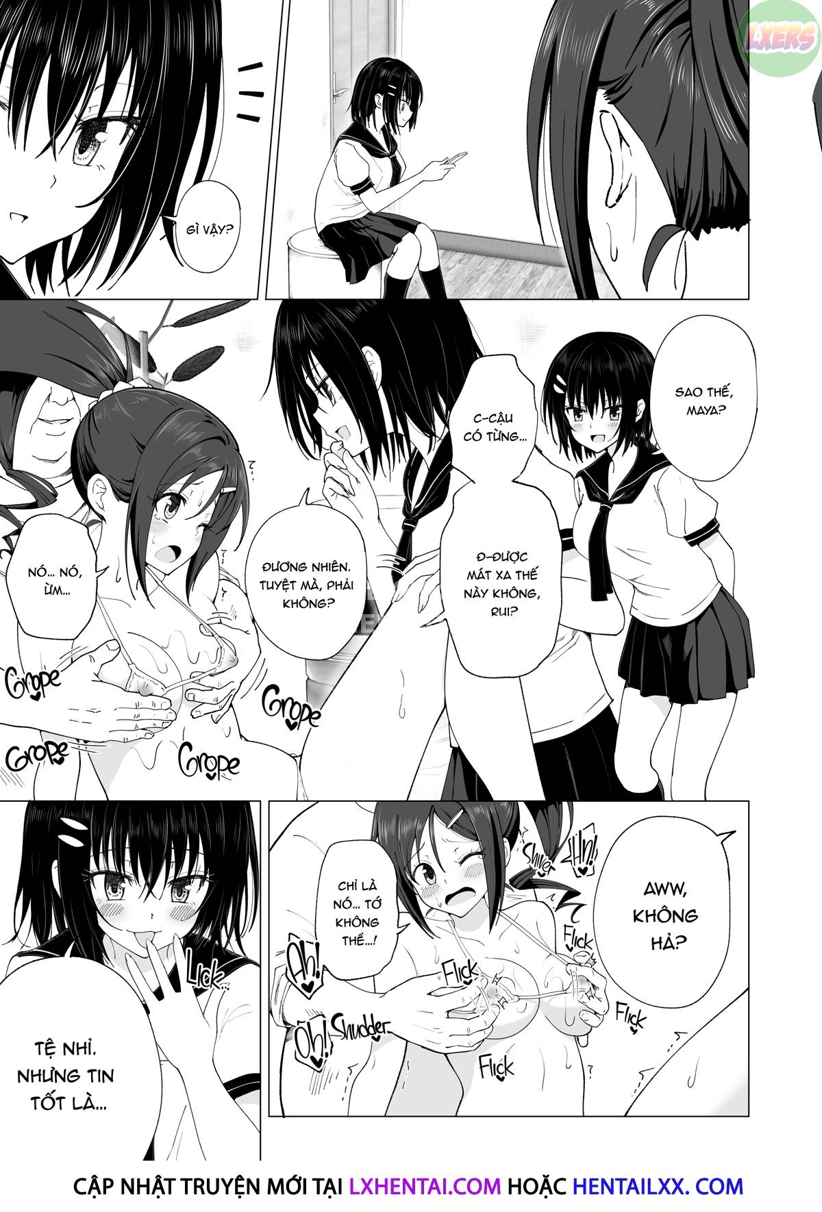 Đọc truyện hentai Cô gái bóng chuyền này đã được trải nghiệm một mát xa gợi cảm - Chap 3