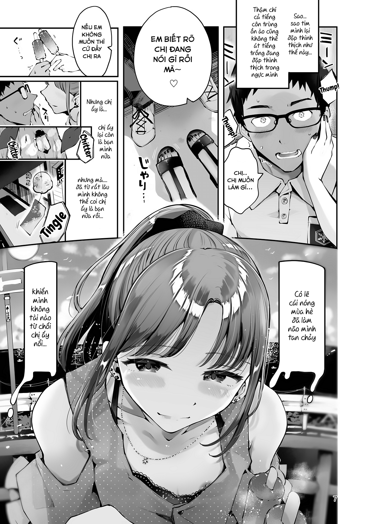 Đọc truyện hentai Chốn bình yên giữa trời xanh và biển rộng! - Oneshot