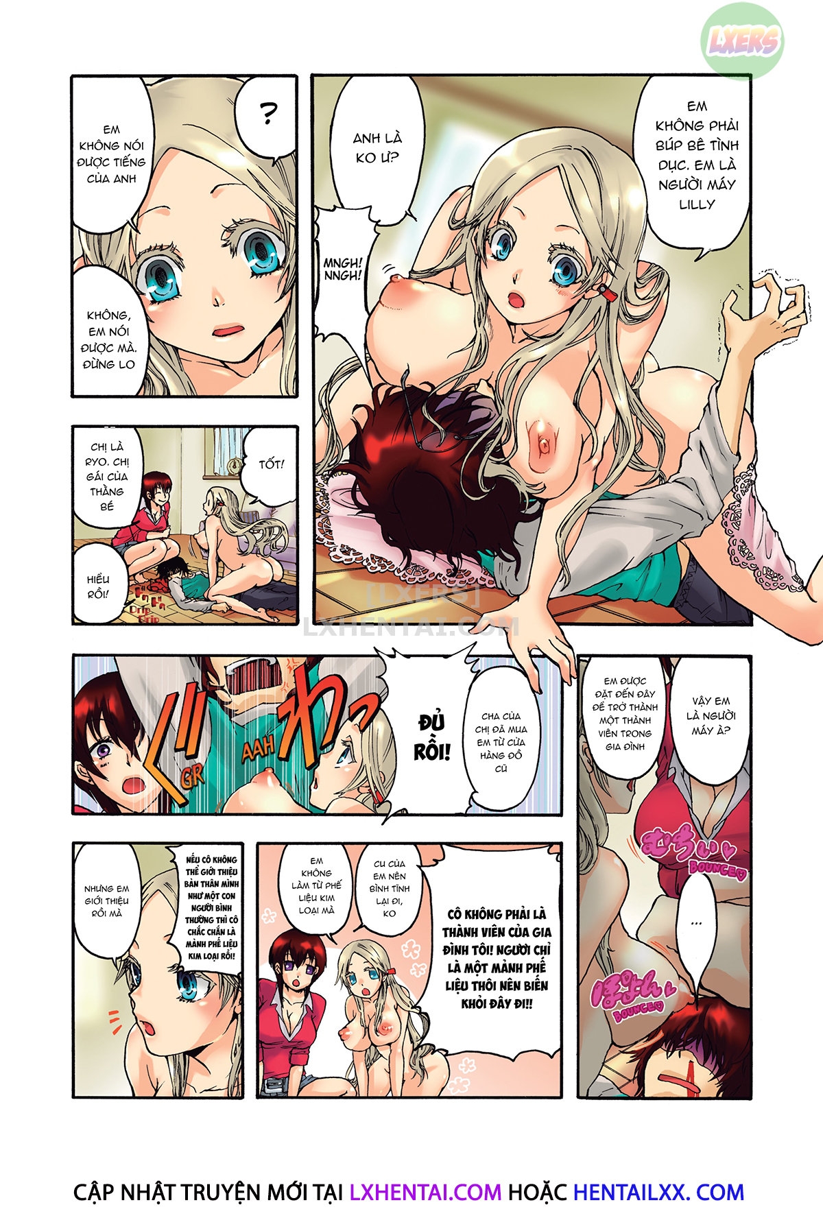 Đọc truyện hentai Robot thú cưng Lilly - Chap 1 | Volume 1