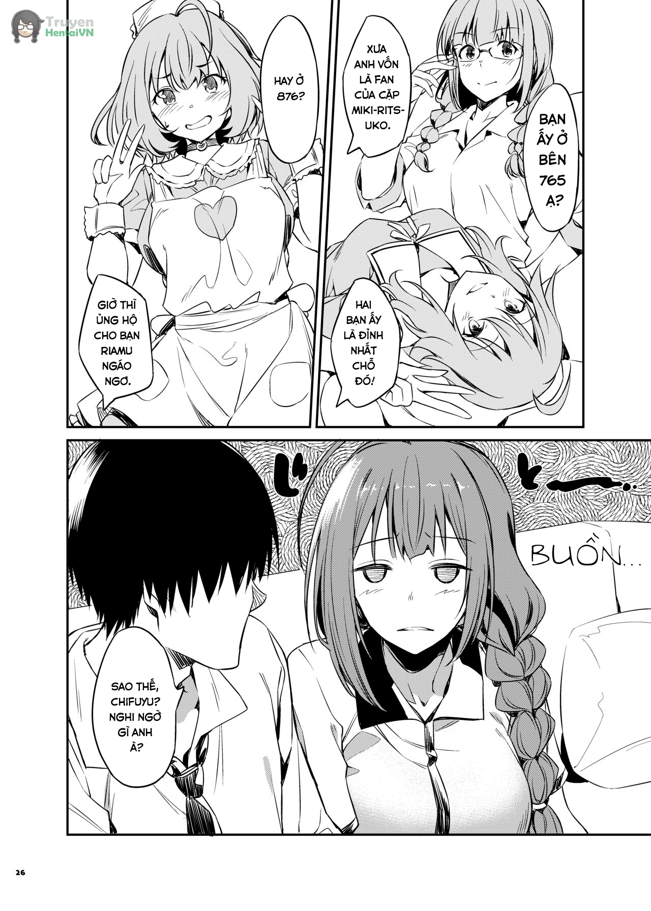 Đọc truyện hentai ShinyM@S Icha Love Ero Goudou SWEET COLORS (THE iDOLM@STER: Shiny Colors) [Digital] - Oneshot