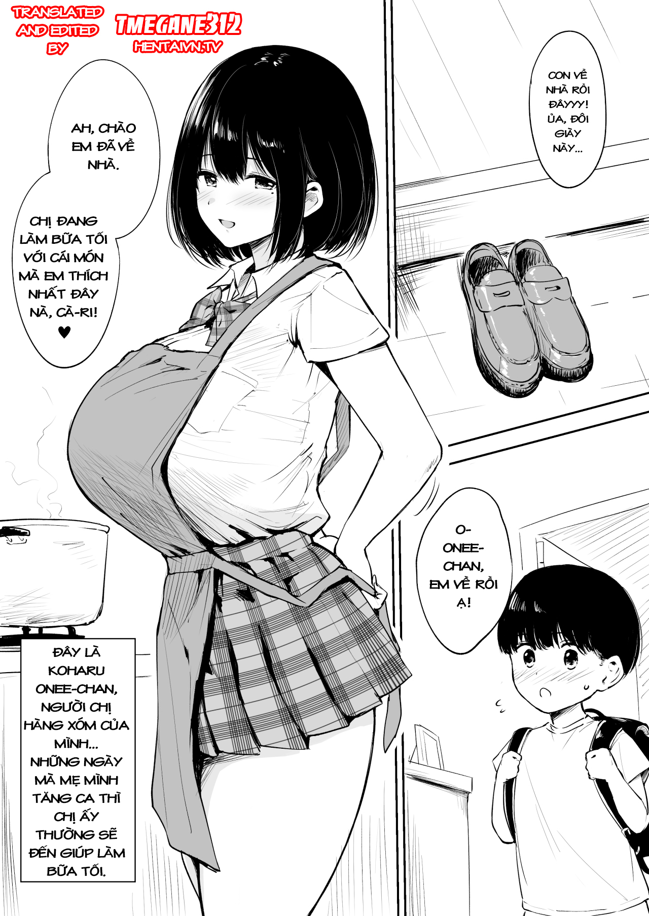 Đọc truyện hentai Cô Chị Hàng Xóm Dú Bự Nhận Nhóc Shota Làm Em Nuôi... Để Làm Thịt! - Oneshot