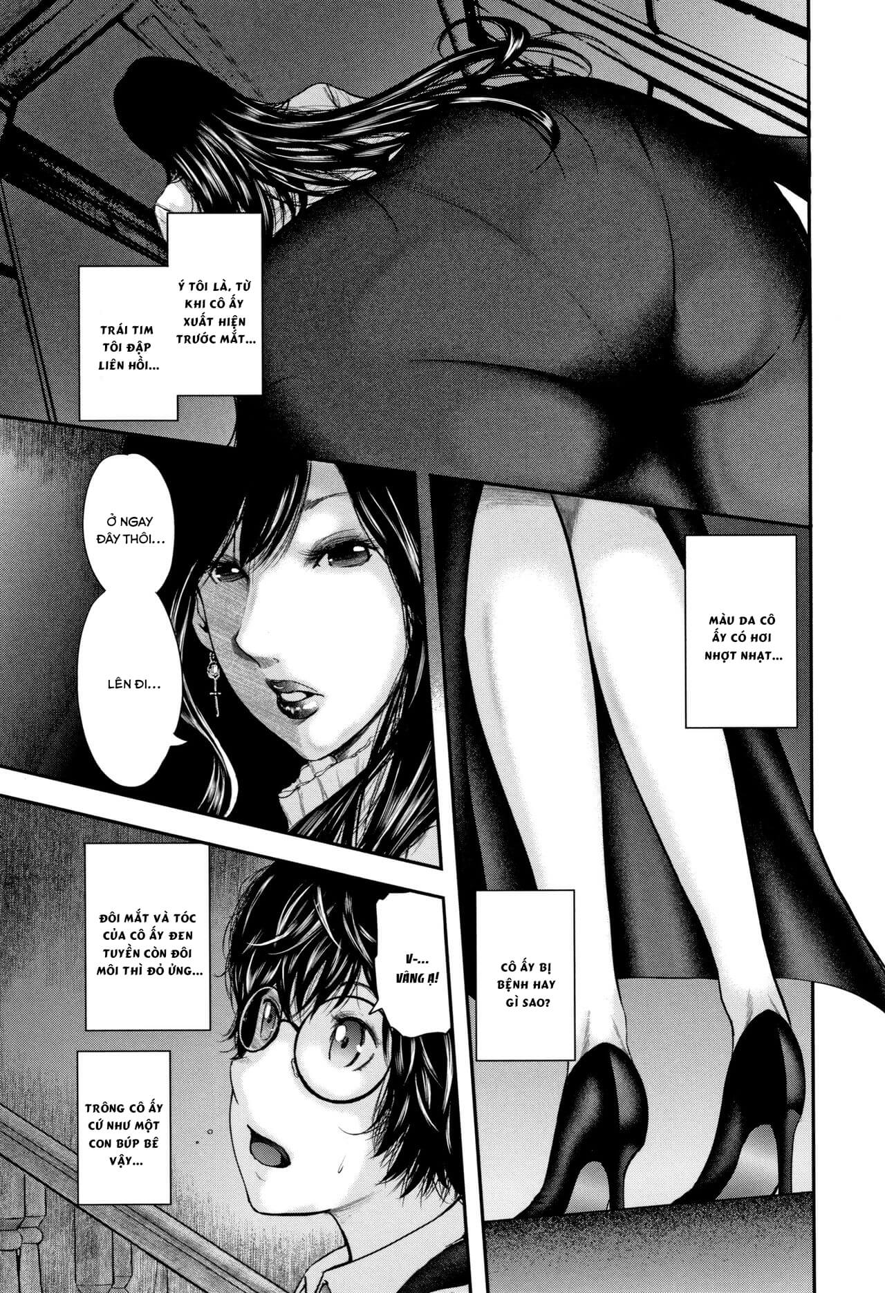 Đọc truyện hentai Sensei, mẹ thằng bạn và tôi - Chap 5