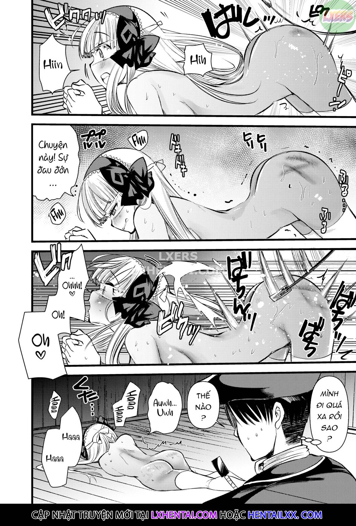 Đọc truyện hentai Cuộc sống thư thái nơi đảo hoang cùng cô Kỵ sĩ công chúa Level 1 - Chap 8