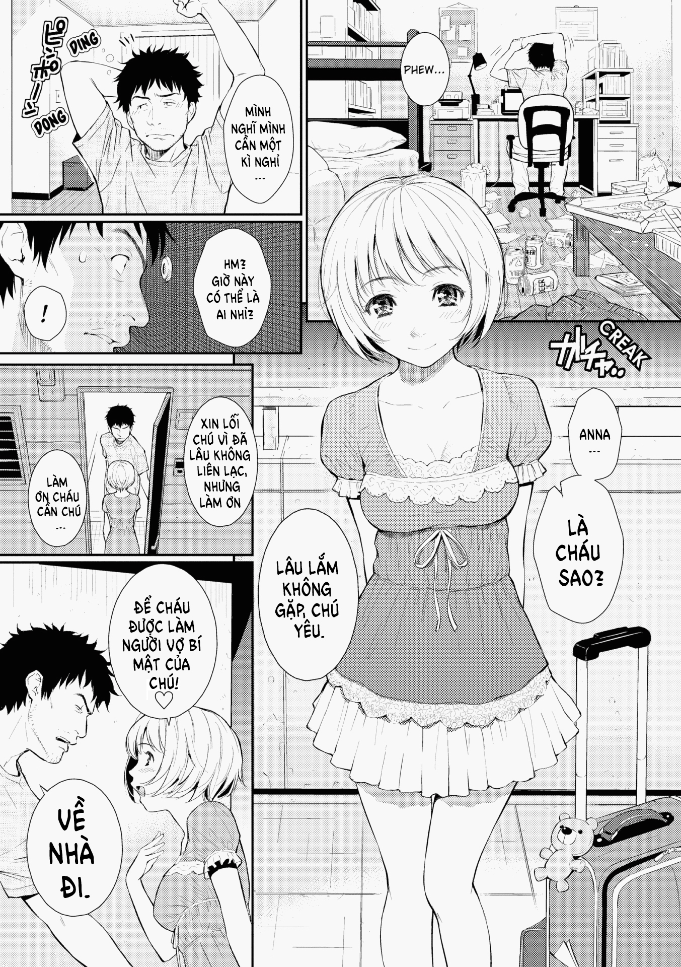 Đọc truyện hentai Đứa cháu gái phiền phức! - OneShot