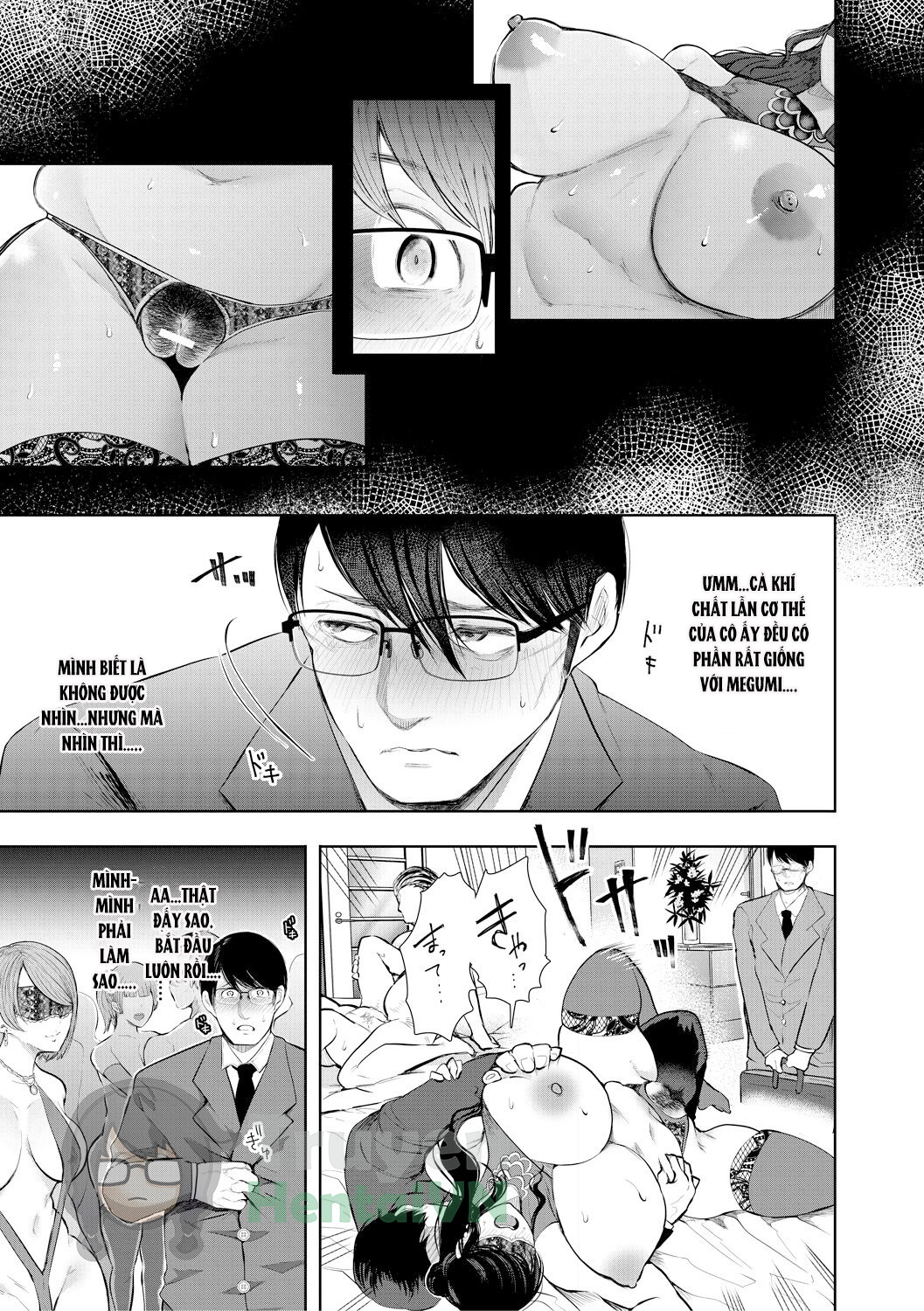 Đọc truyện hentai Netorareta Hitozuma [JP] - Chap 2