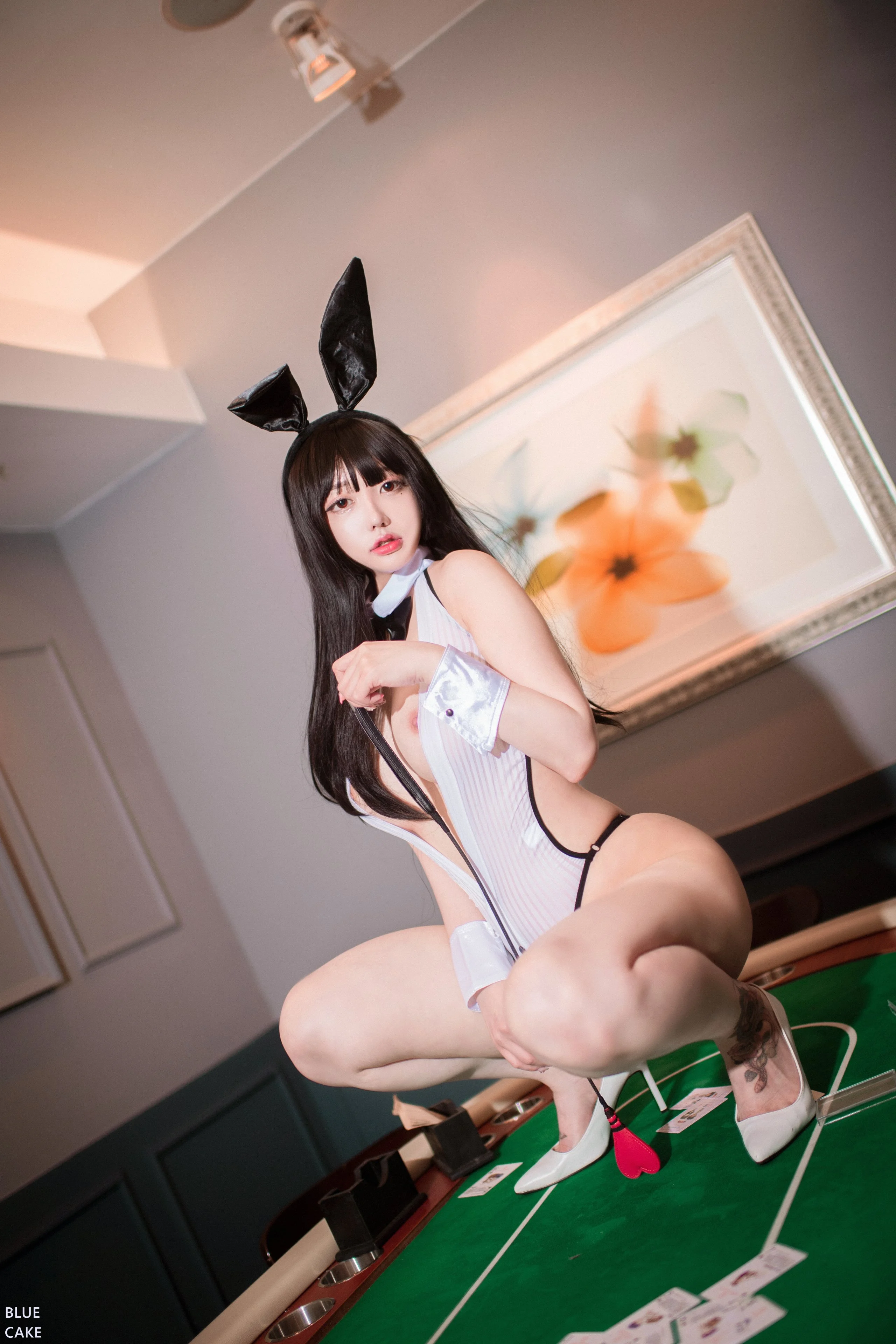 Đọc truyện hentai Tuyển tập Albums siêu phẩm Cosplay - Chap 755 - [BLUECAKE] Yeeun - Hardcore Gambling