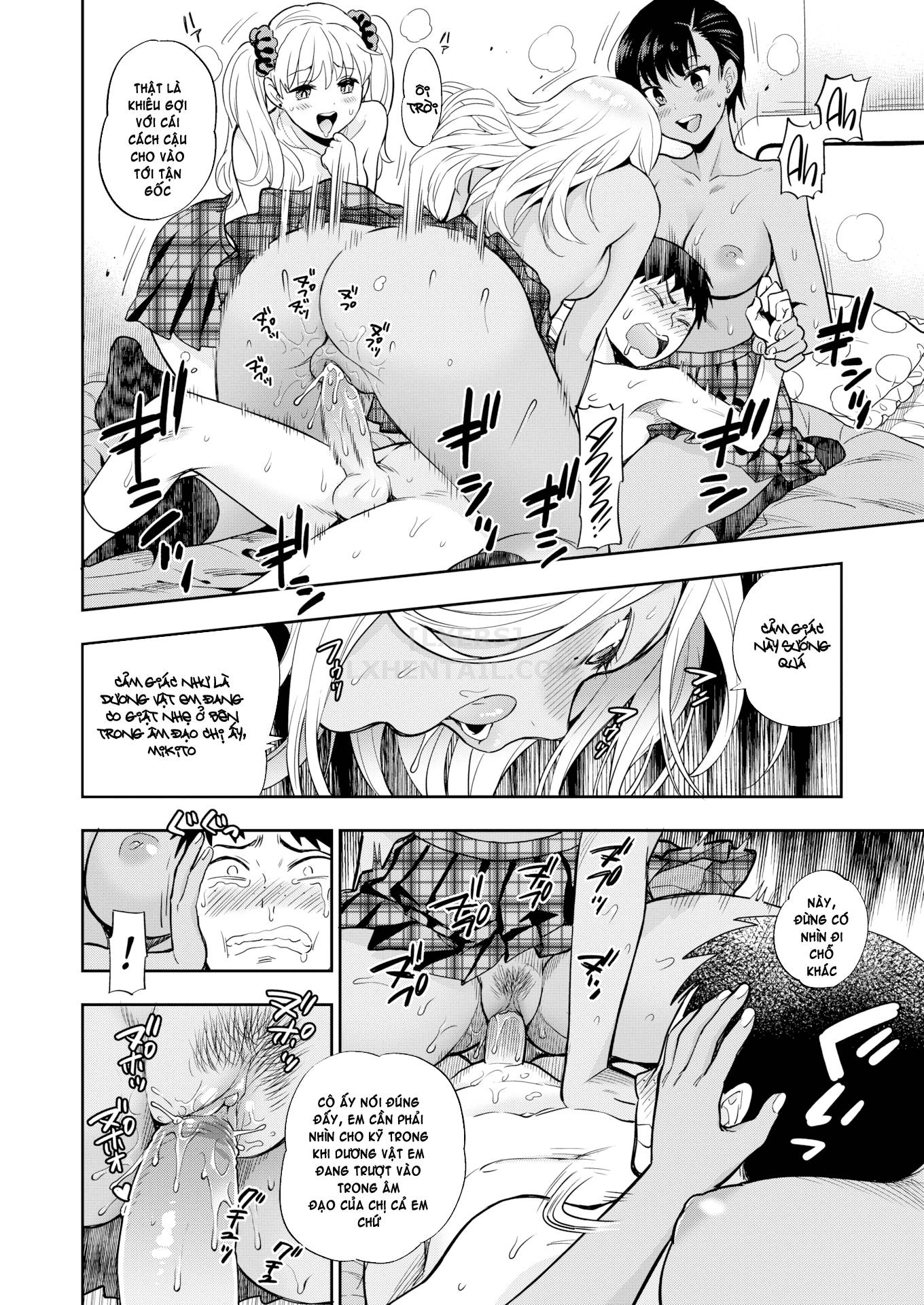 Đọc truyện hentai Doutei Otouto to Bitch Ane - Chap 1