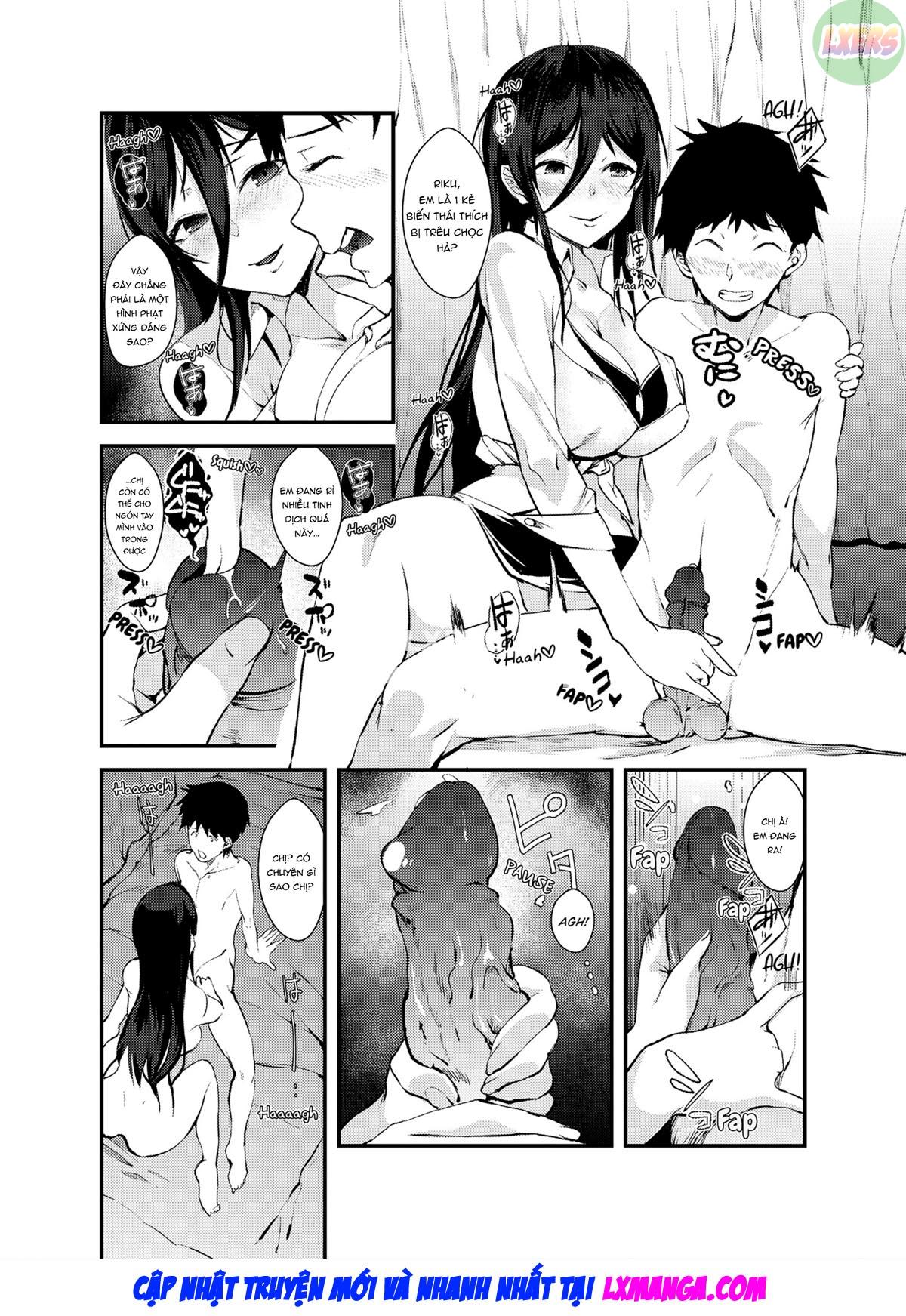 Đọc truyện hentai Sự trừng phạt đang chờ đợi nếu bạn xuất tinh mà không có tôi - Oneshot