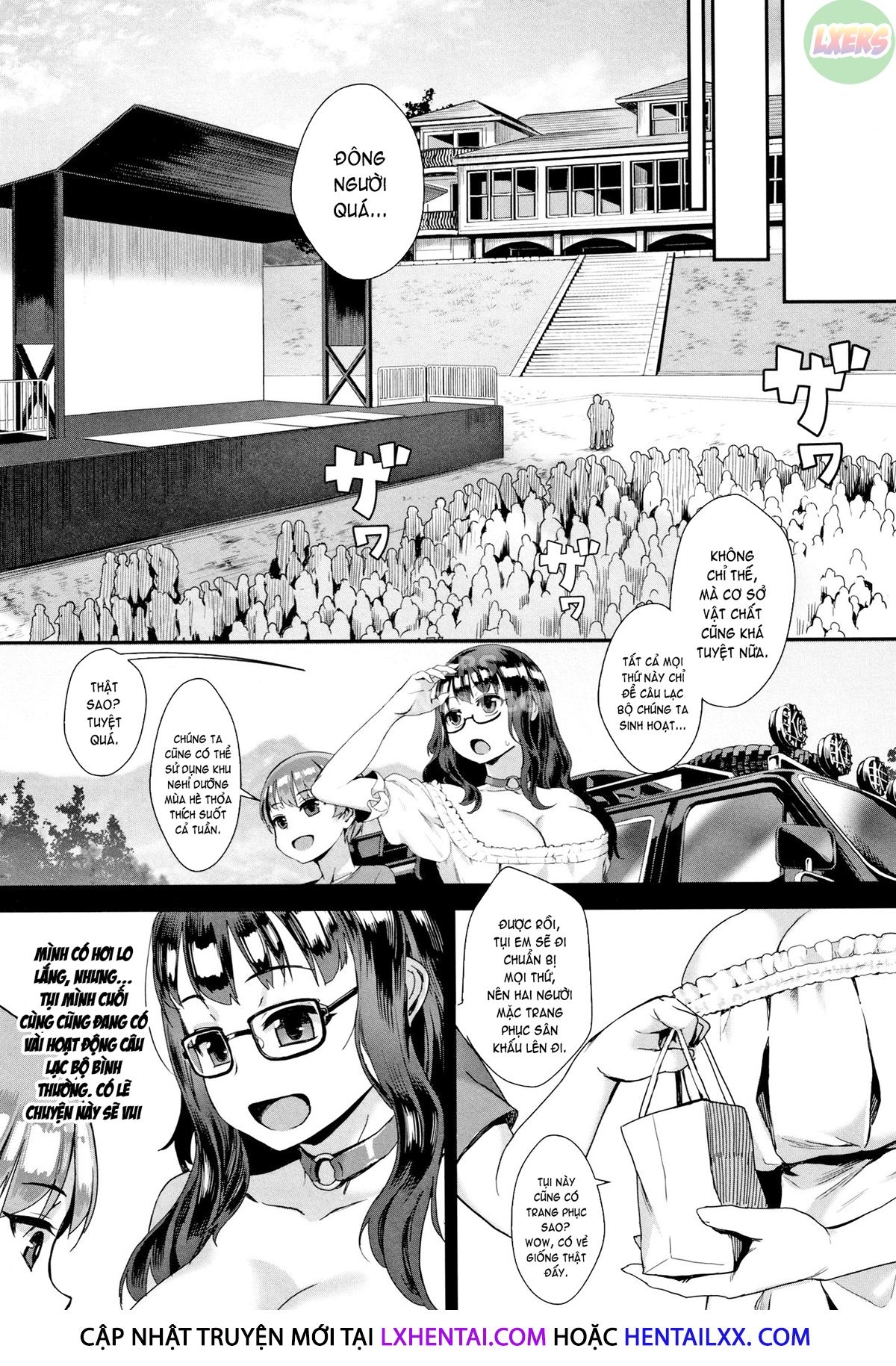 Đọc truyện hentai Gakuen Rankou - Chap 2