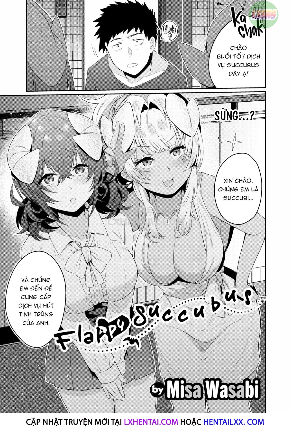 Đọc truyện hentai Những nàng Succubus thánh thiện - Oneshot