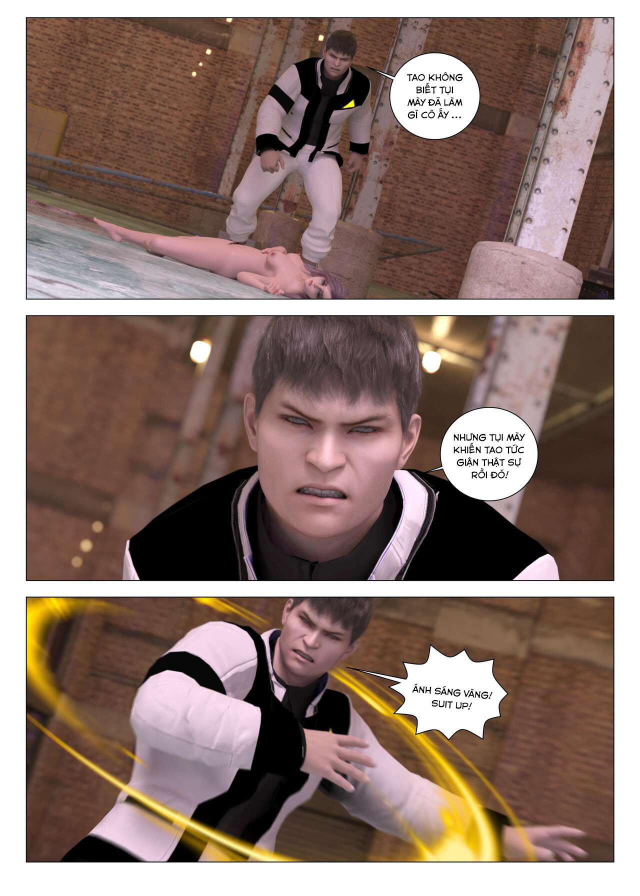 Đọc truyện hentai Siêu nhân thời loạn lạc - Chap 1