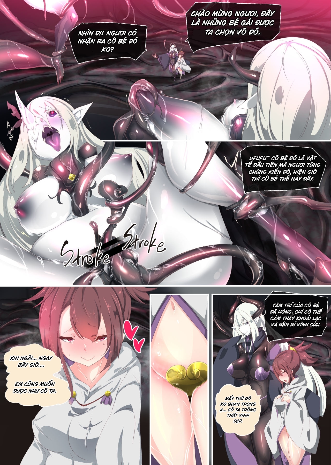 Đọc truyện hentai Transformed Into the Non-human Servant of the God of Lewdness - Oneshot.