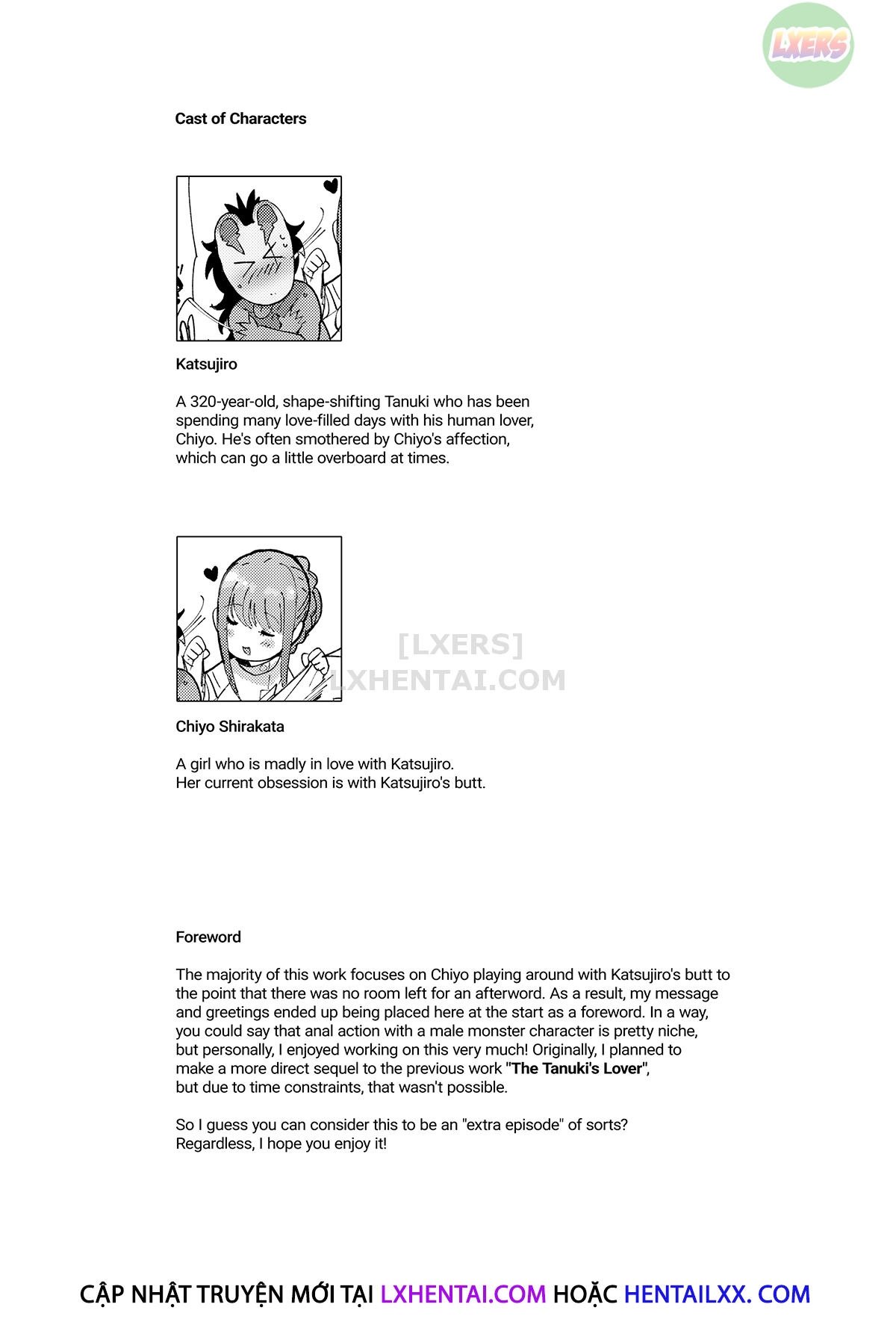 Đọc truyện hentai Y tá Chiyo phát điên vì Tanuki - Oneshot