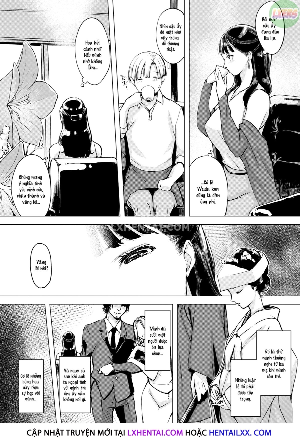 Đọc truyện hentai Những cảm xúc của Hoa Cát cánh - Oneshot