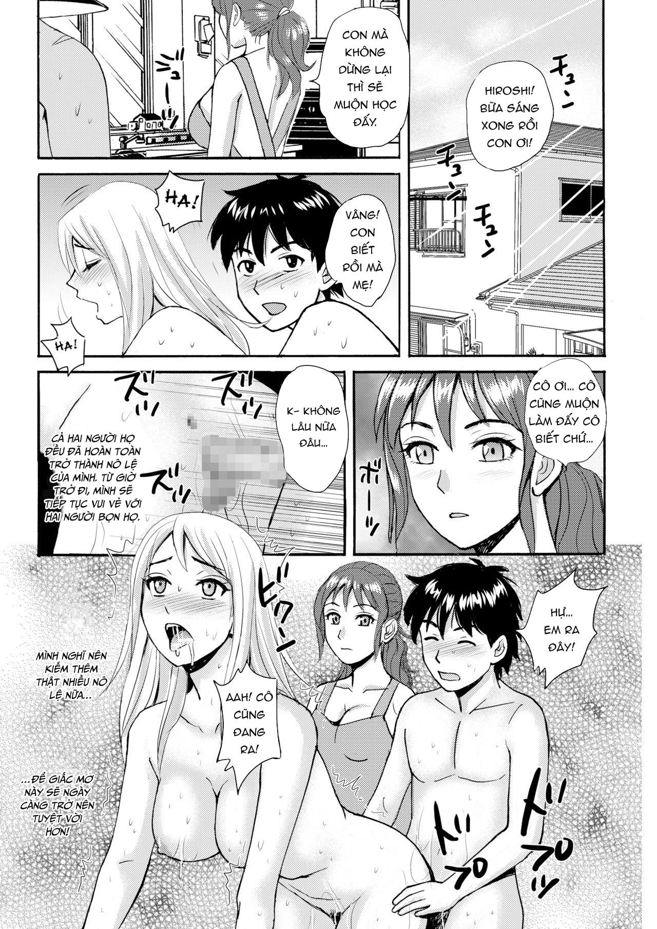 Đọc truyện hentai Mama, Sensei and Me - Oneshot