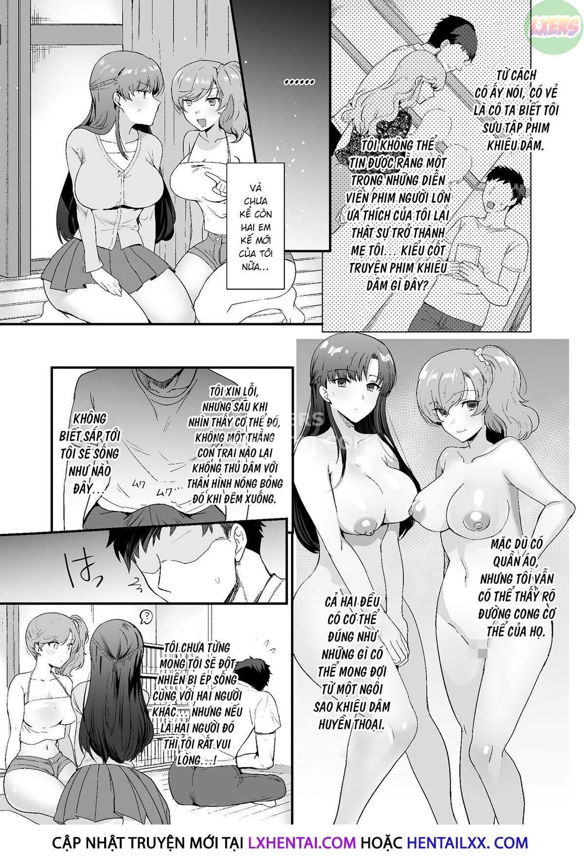 Đọc truyện hentai My Roommates Are Way Too Lewd ~Living In A One-Room Apartment With Two Perverted Sisters~ - Chap 1