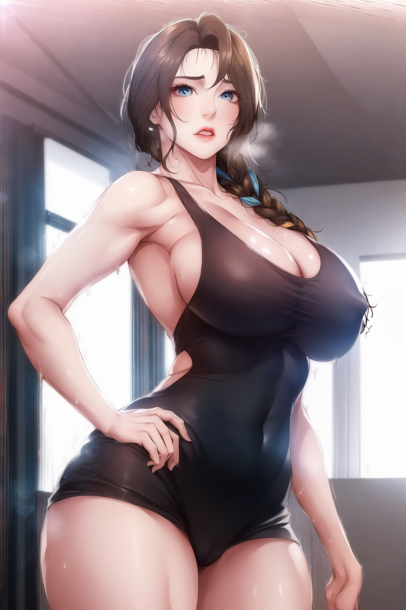 Đọc truyện hentai Tuyển tập Albums Art hentai - Chap 105 - Aunt Meijing after exercise