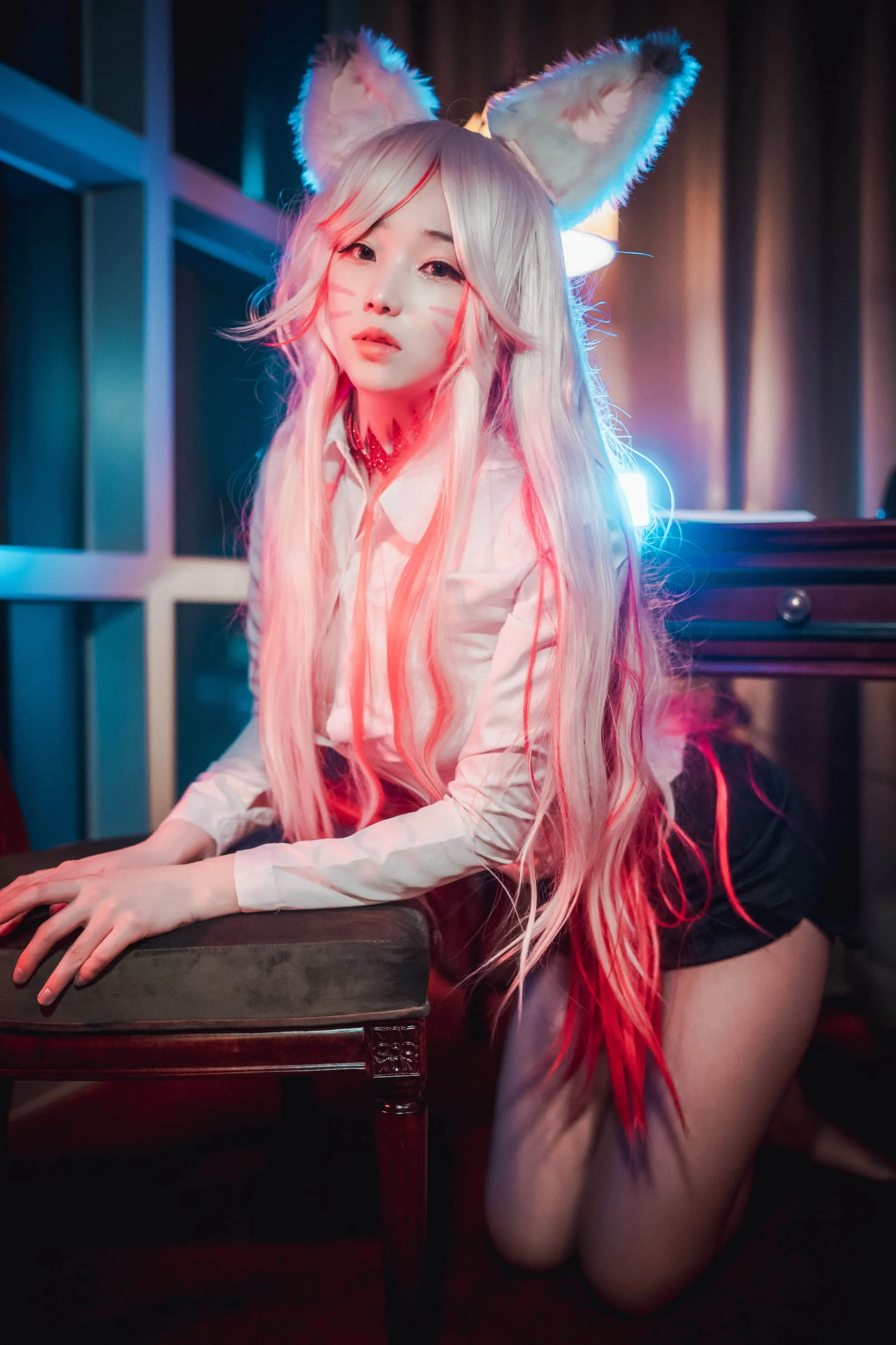 Đọc truyện hentai Tuyển tập Albums siêu phẩm Cosplay - Chap 850 - [DJAWA] Bambi - Kumiho in the Office