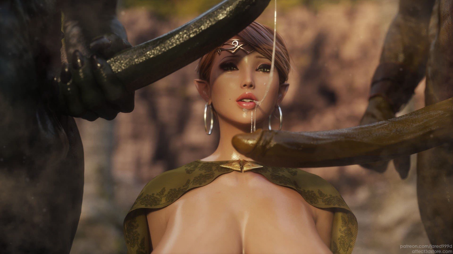 Đọc truyện hentai Elf Slave - Chapter 1: Side B