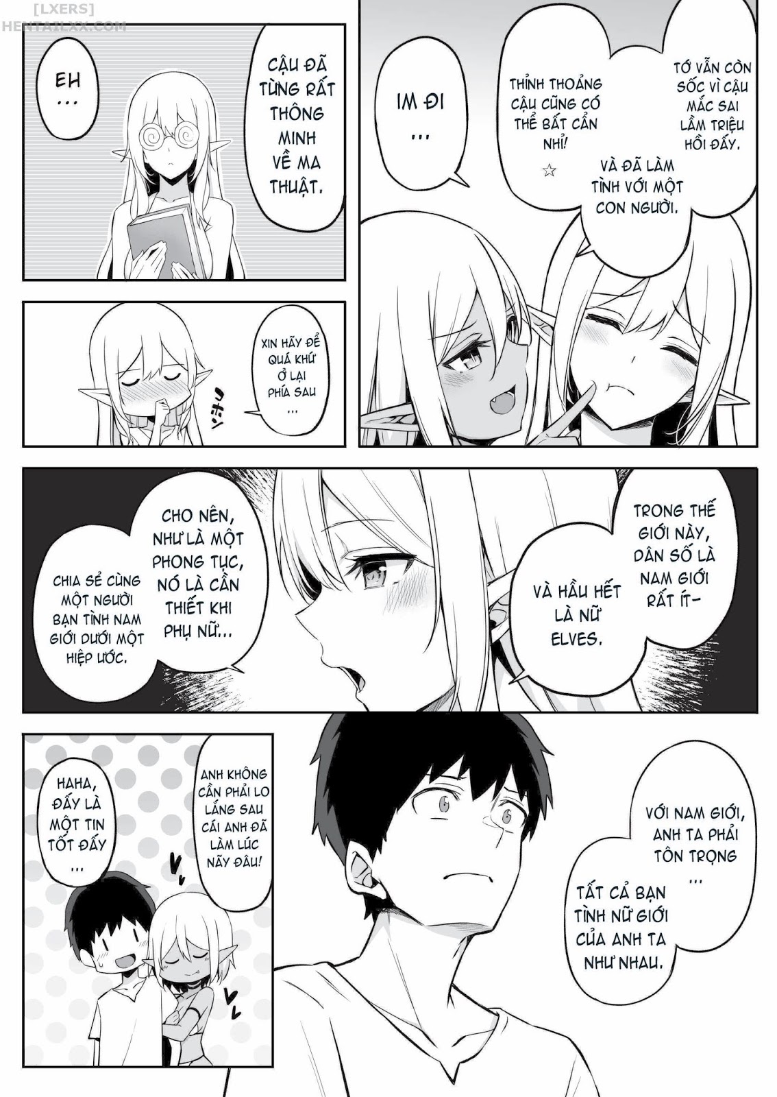 Đọc truyện hentai Chuyển sinh - Thích chị Elf phải không? - Chap 2 - Có che