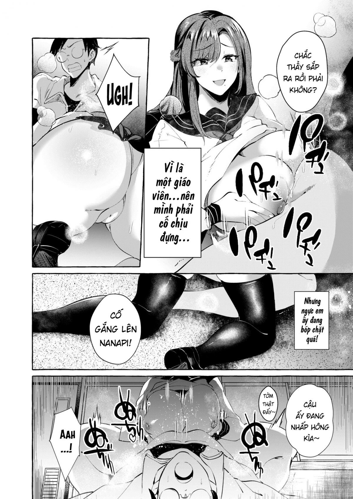 Đọc truyện hentai Cô giáo nhút nhát là món đồ chơi của nữ sinh hạng nhất - Oneshot