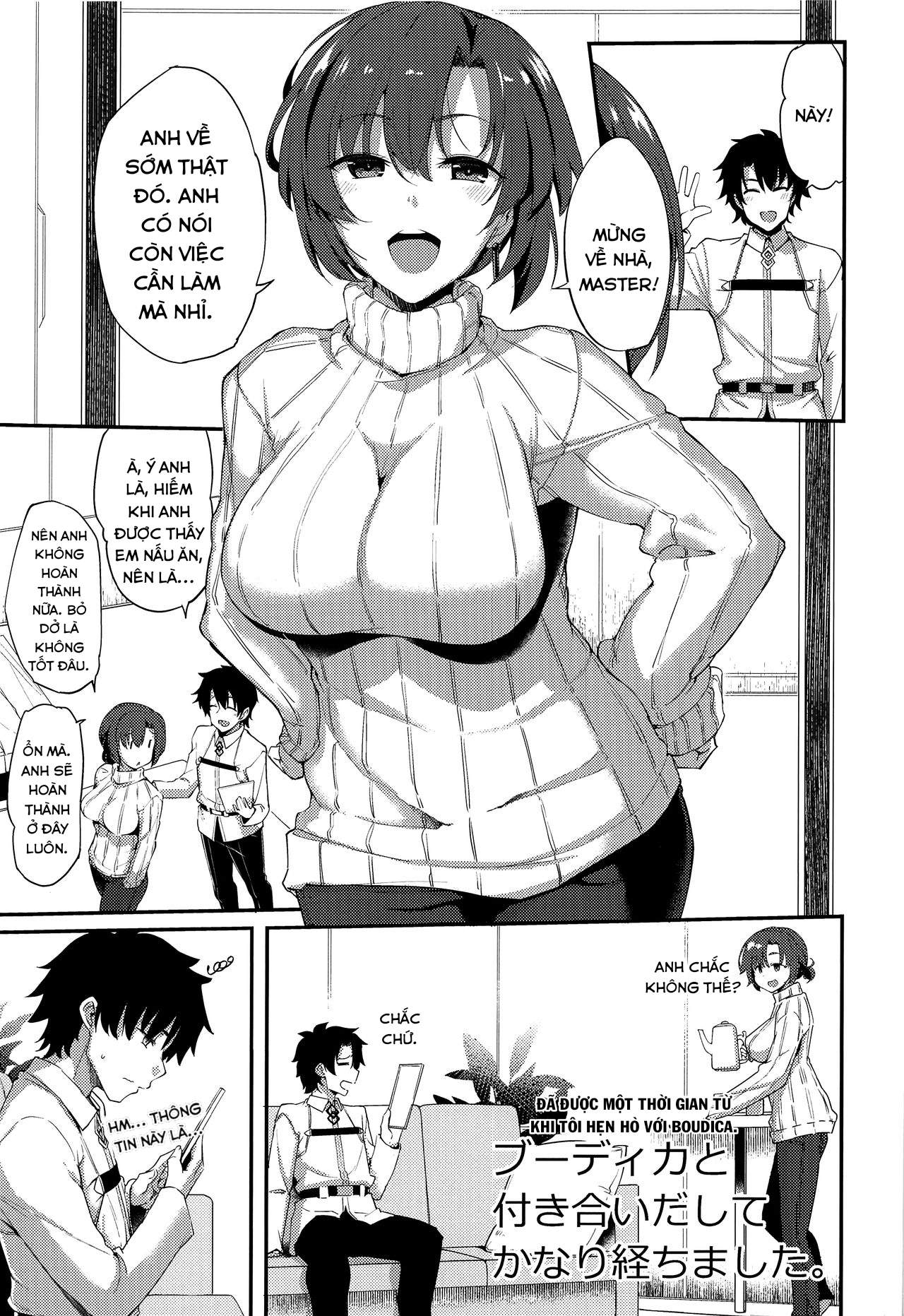 Đọc truyện hentai Một thời gian từ khi tôi bắt đầu hẹn hò với Boudica. - Oneshot