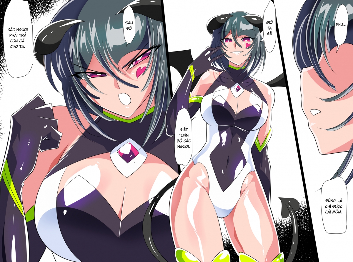 Đọc truyện hentai Heroine Harassment Chaste Taimashi Akina 4 - Oneshot