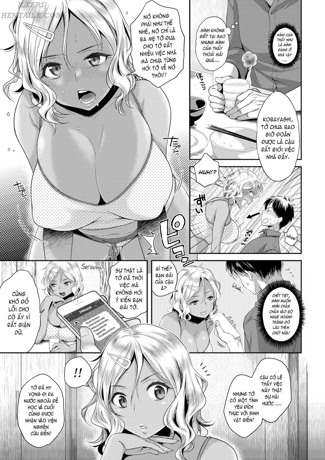 Đọc truyện hentai Bitch!? Pure ♥ Love!! - Oneshot