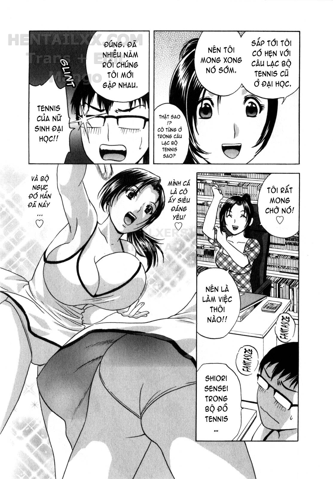 Đọc truyện hentai Life With Married Women Just Like A Manga - Chap 5