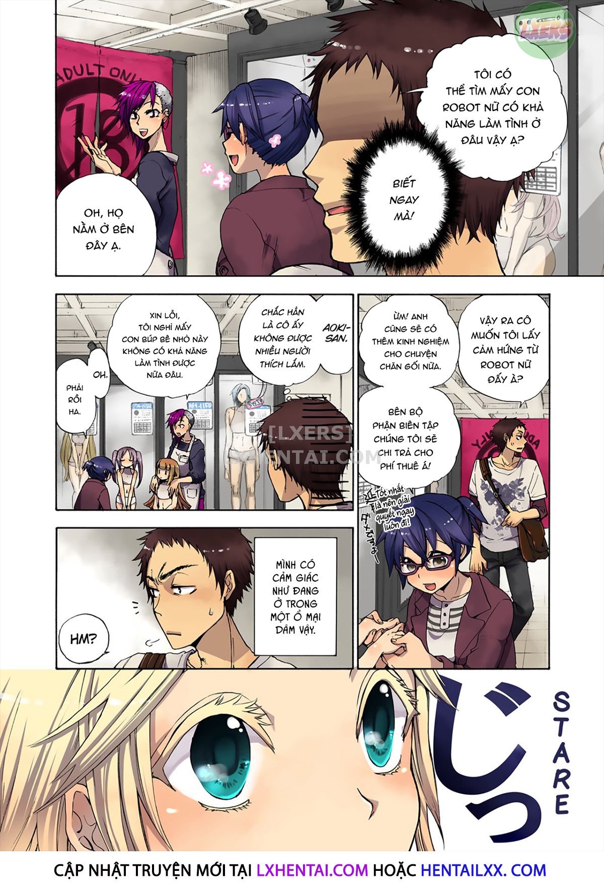 Đọc truyện hentai Robot thú cưng Lilly - Chap 16