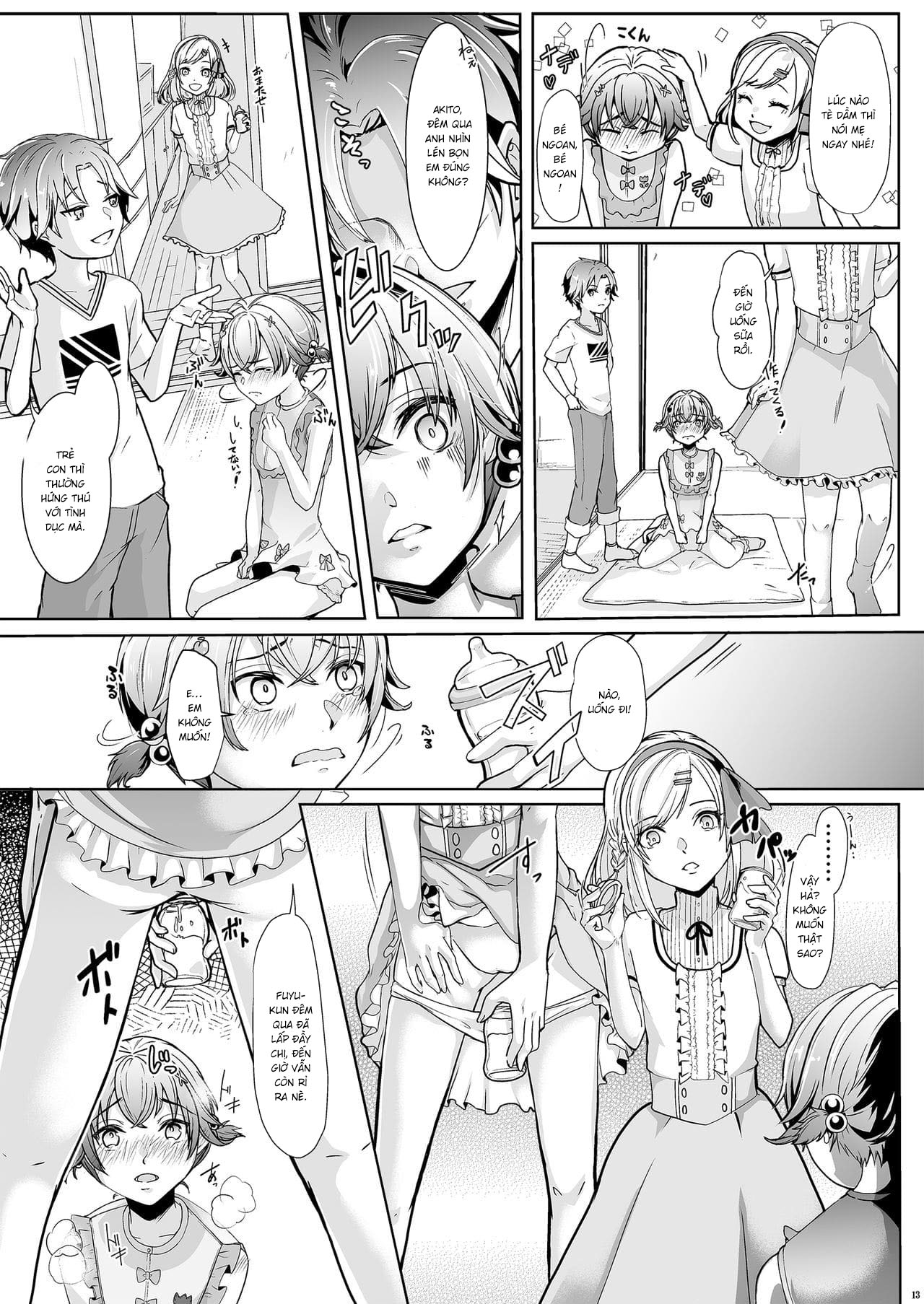 Đọc truyện hentai Otouto ni Netorareta Natsuyasumi - Oneshot