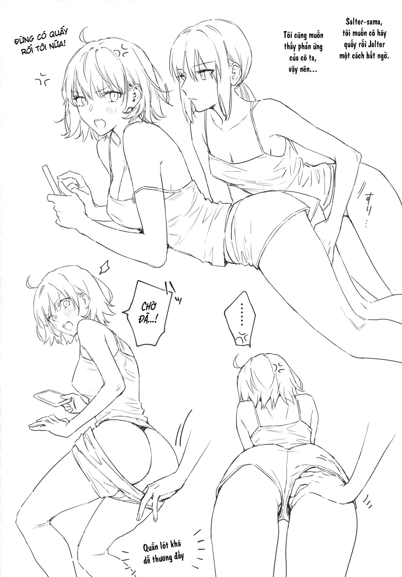 Đọc truyện hentai AlJean Situation (Fate/Grand Order) - Chap 1