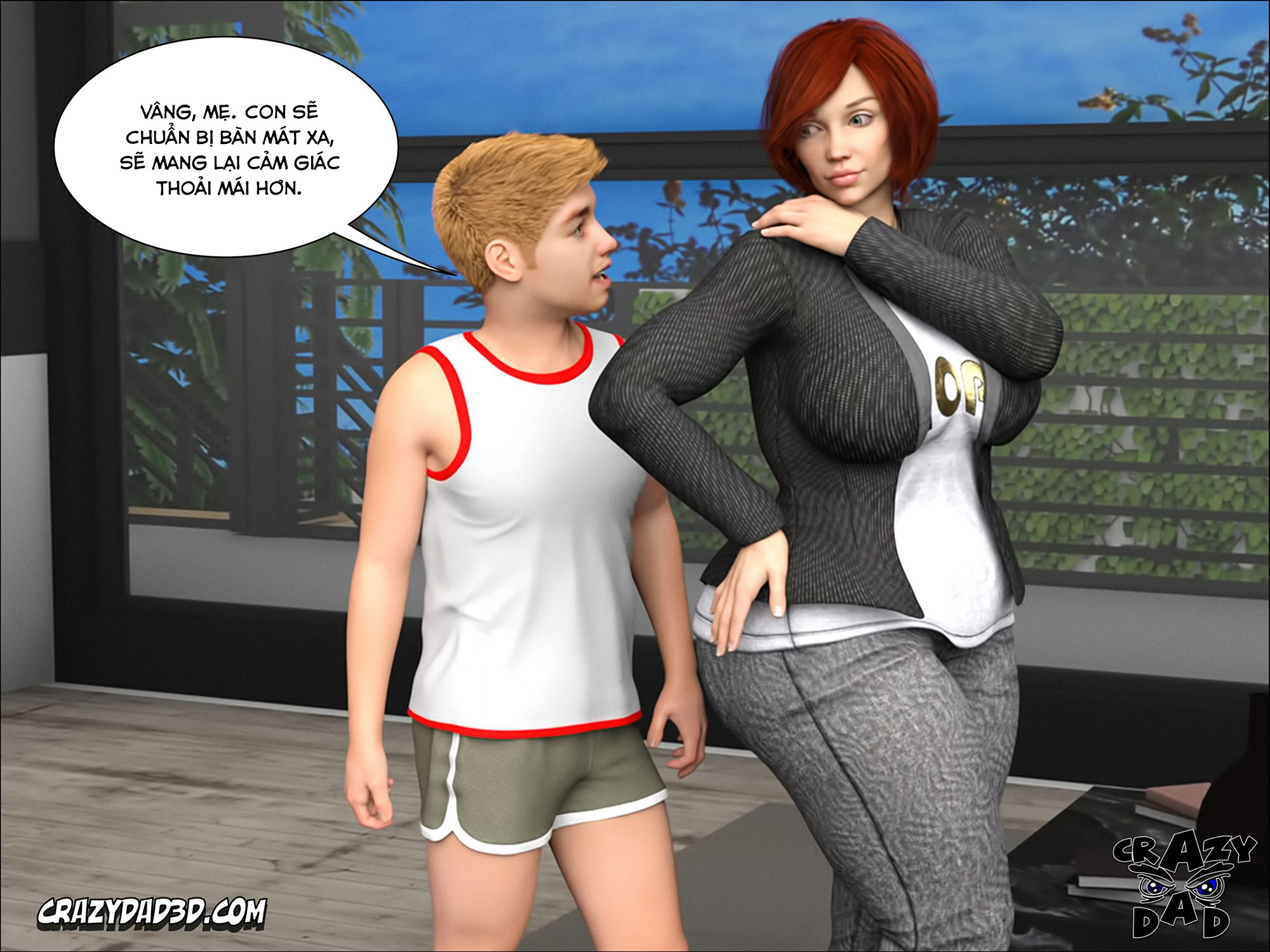 Đọc truyện hentai Foster Mother - Vol 12 - Chap 37: Mát-xa cho mẹ nào